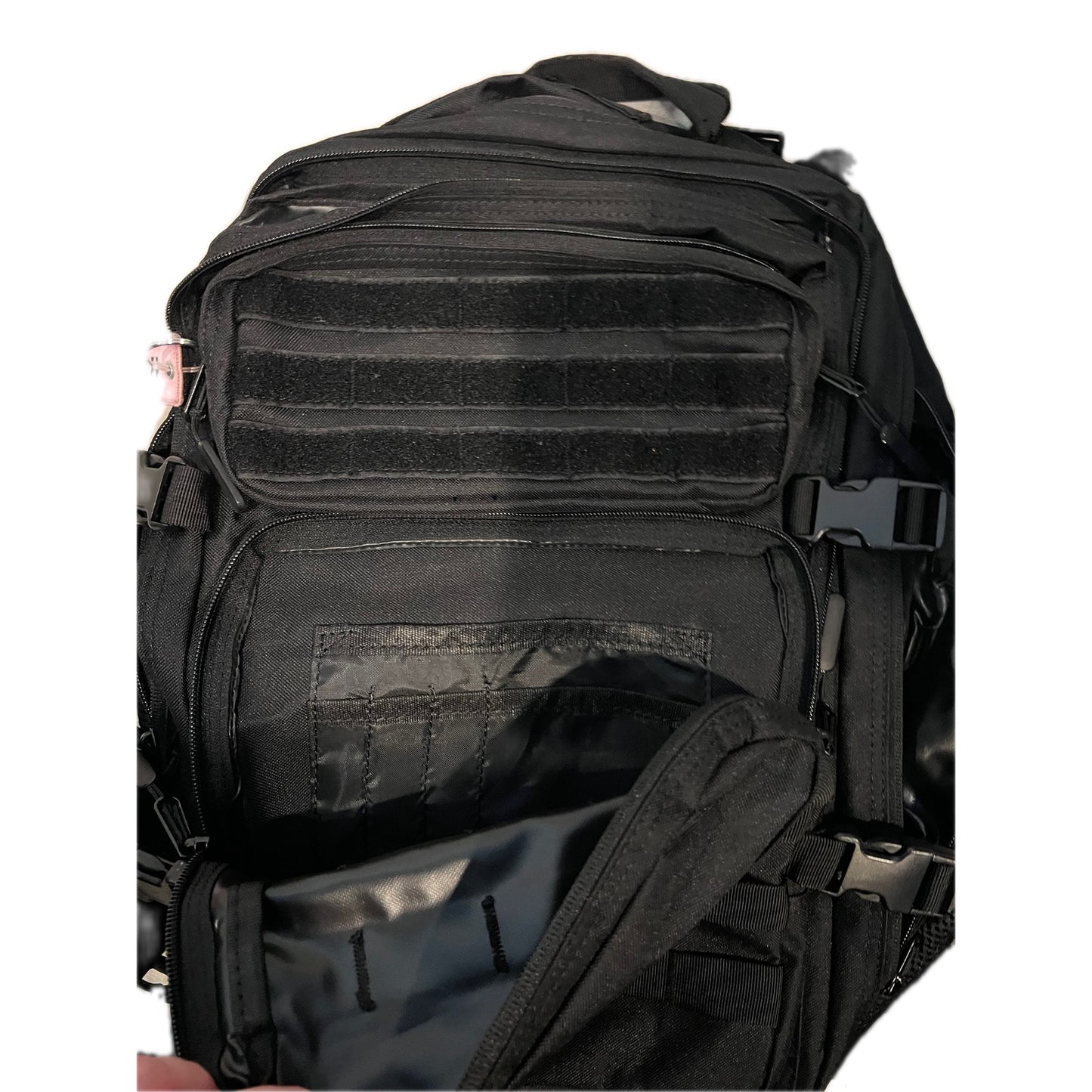 Wotony Tactical Backpack Black 35L