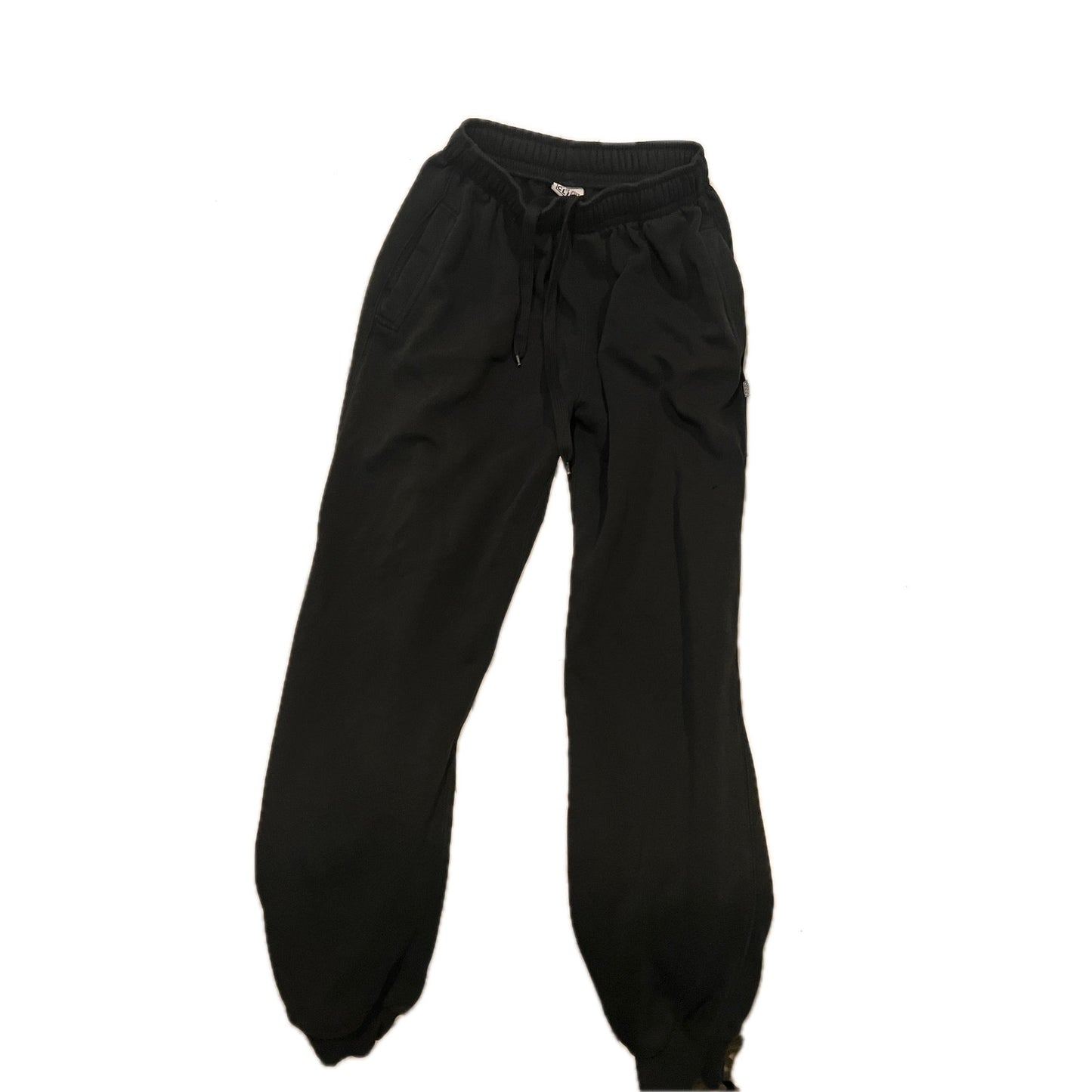 Pro Club Black Cuffed Zip Pocket Sweatpants Mens XL