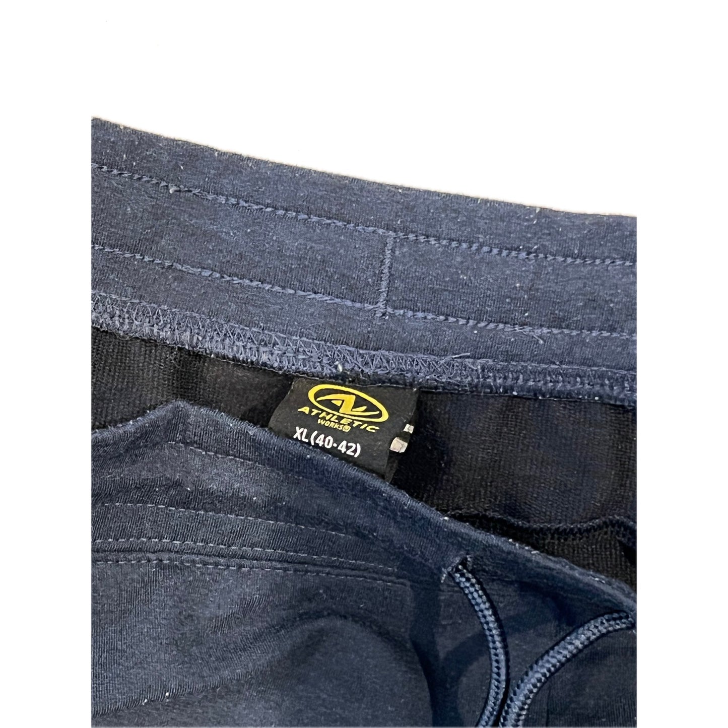Pantalones de sudadera Athletic Works azul marino XL (40-42)