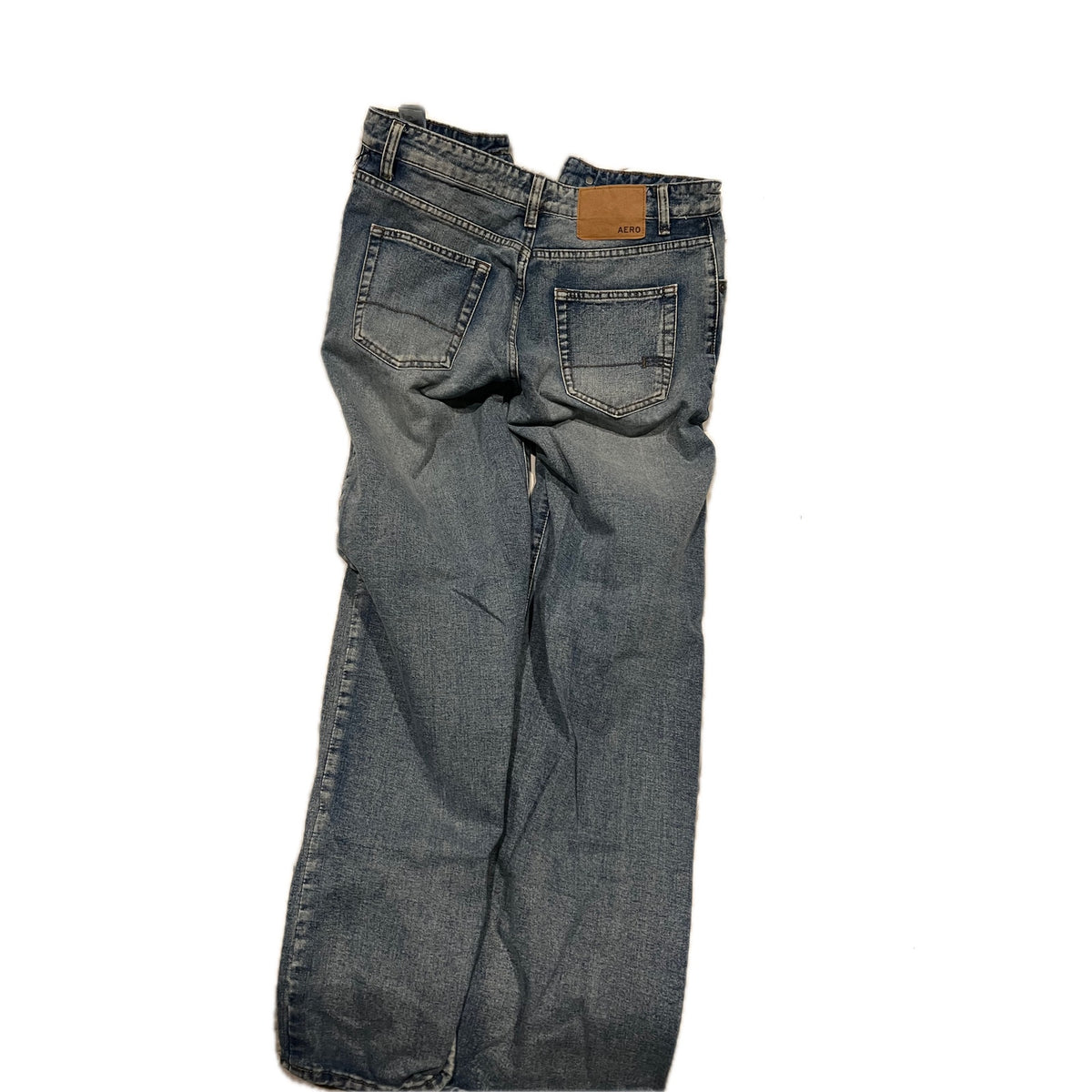 Aeropostale Baggy Blue Jeans Mens 30x32