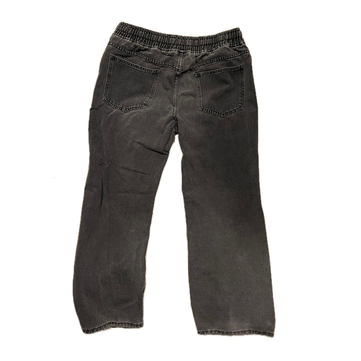 Jeans Clothing Co Black Drawstring Jeans Mens 30x27