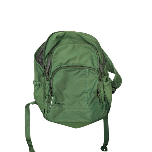 Embark Lime Green Padded Backpack