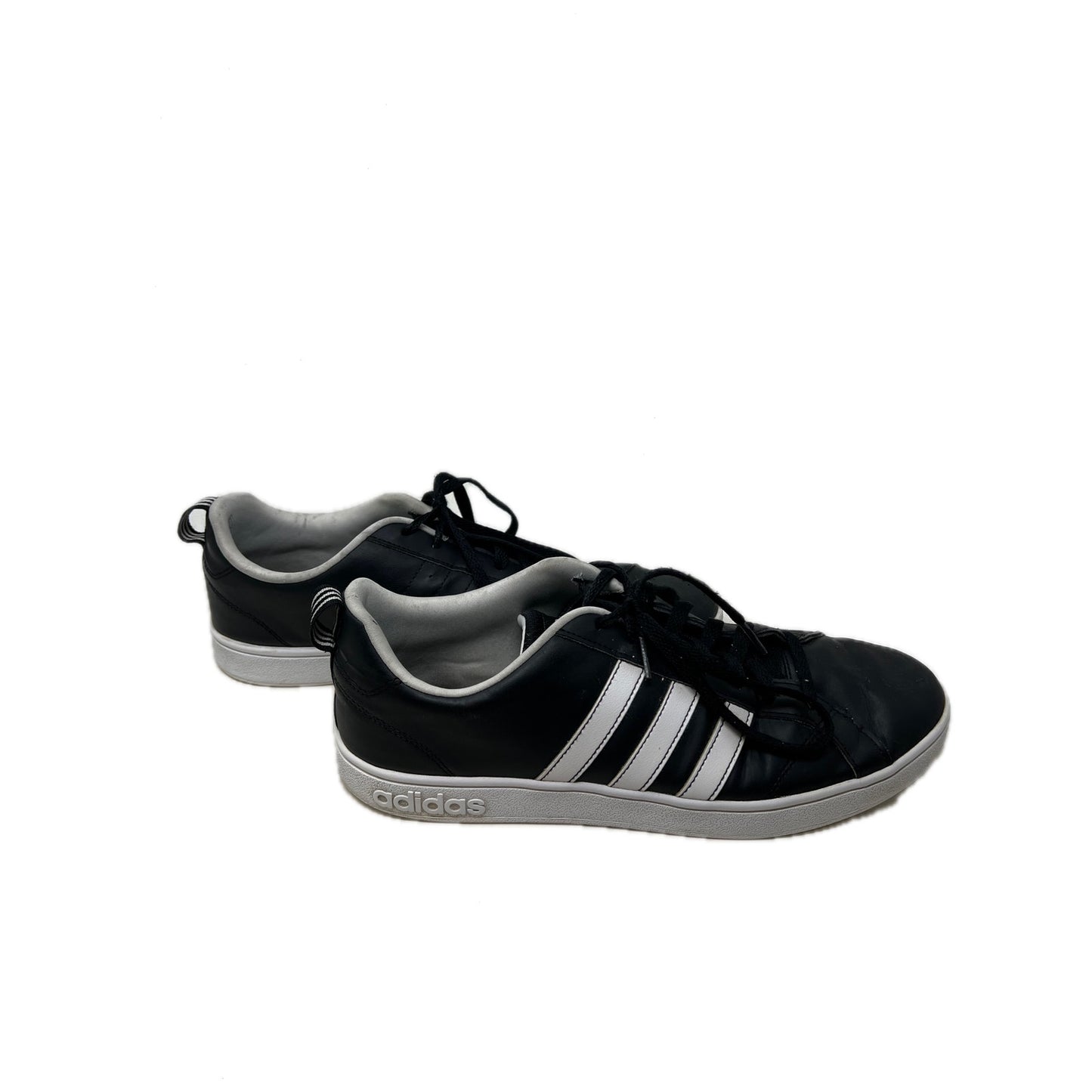 adidasVs Advantage Blanco y Negro Hombre 11