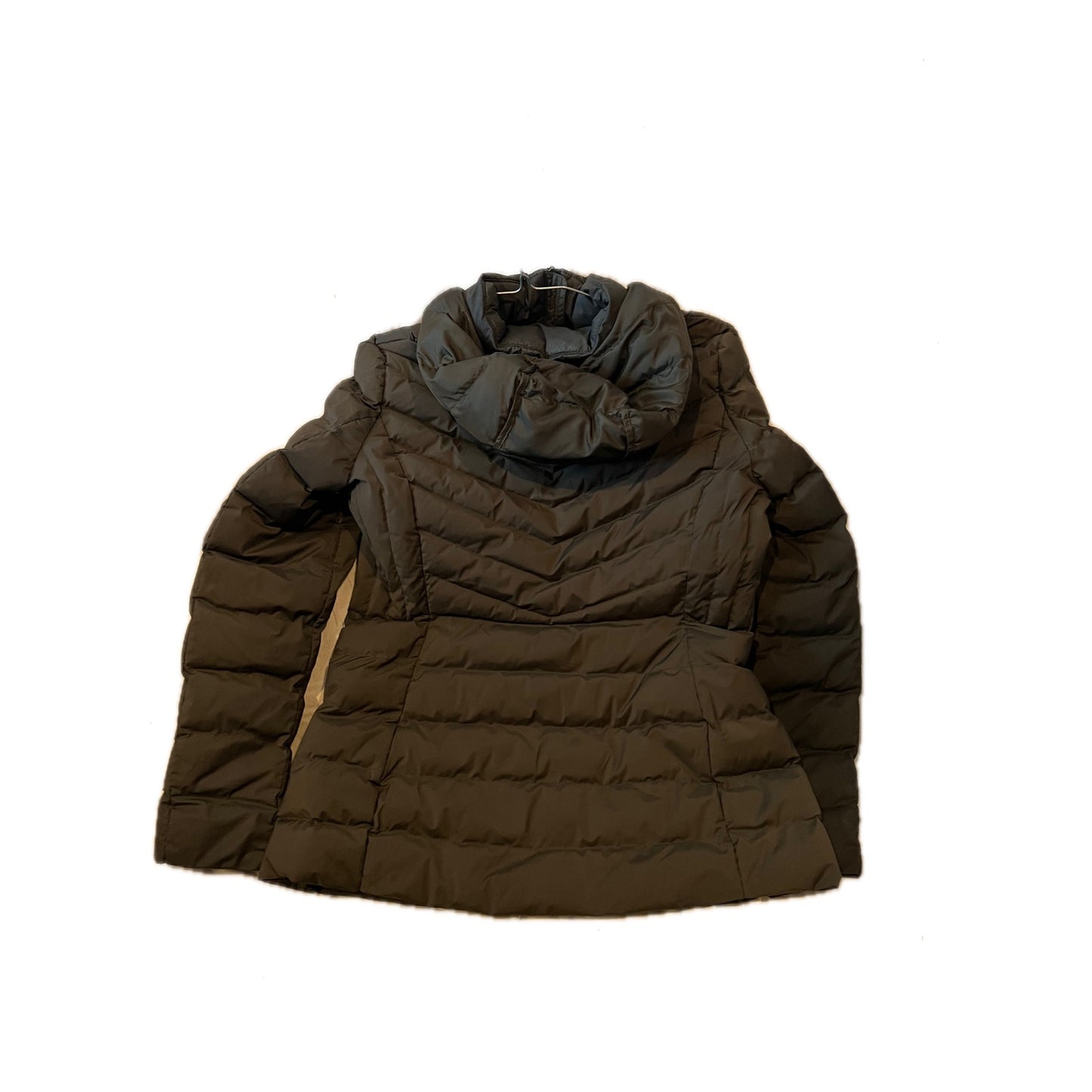 32 Degree Hip Length Gray Navy Hooded Parka Womans S