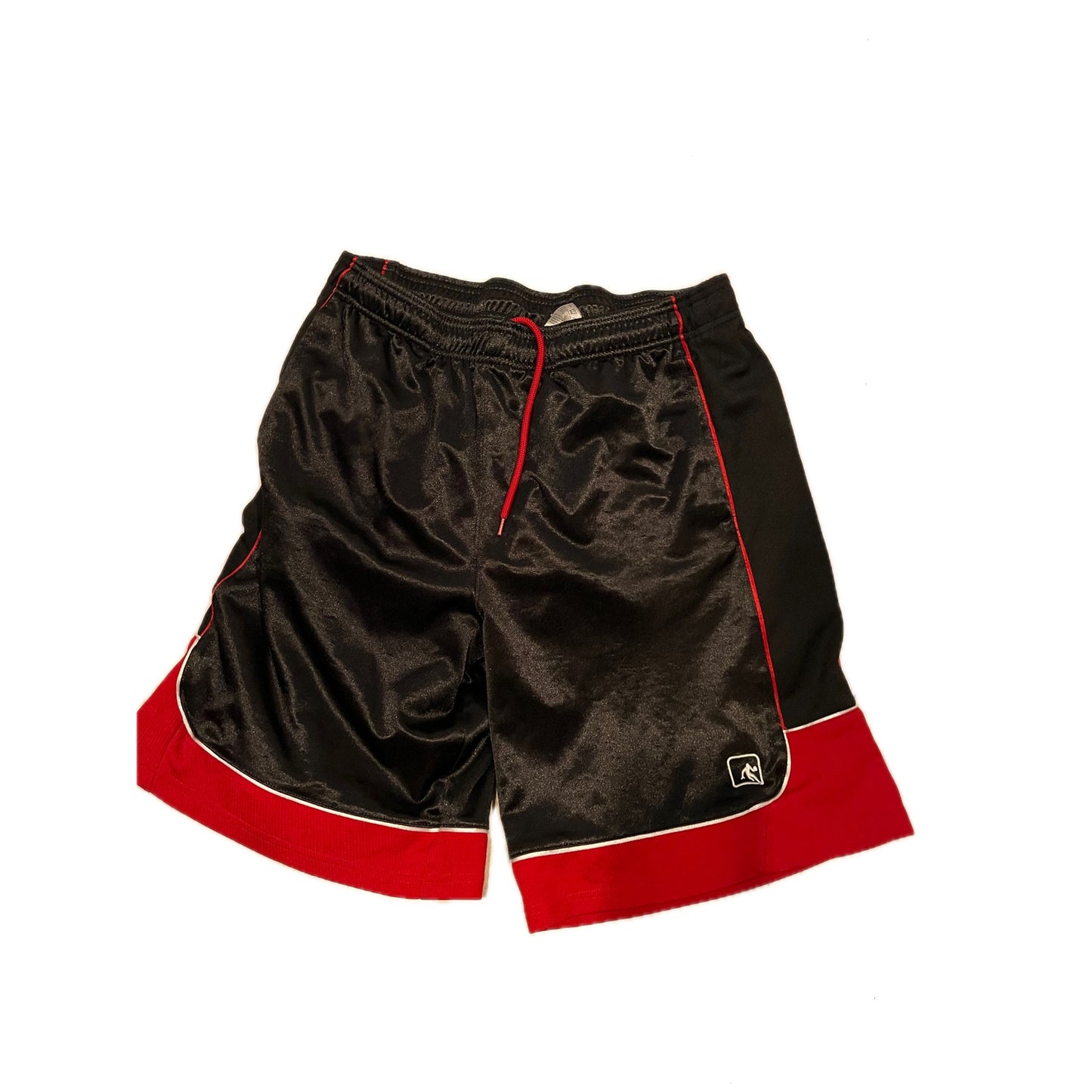 AND 1 Black Red Athletic Shorts Mens Med