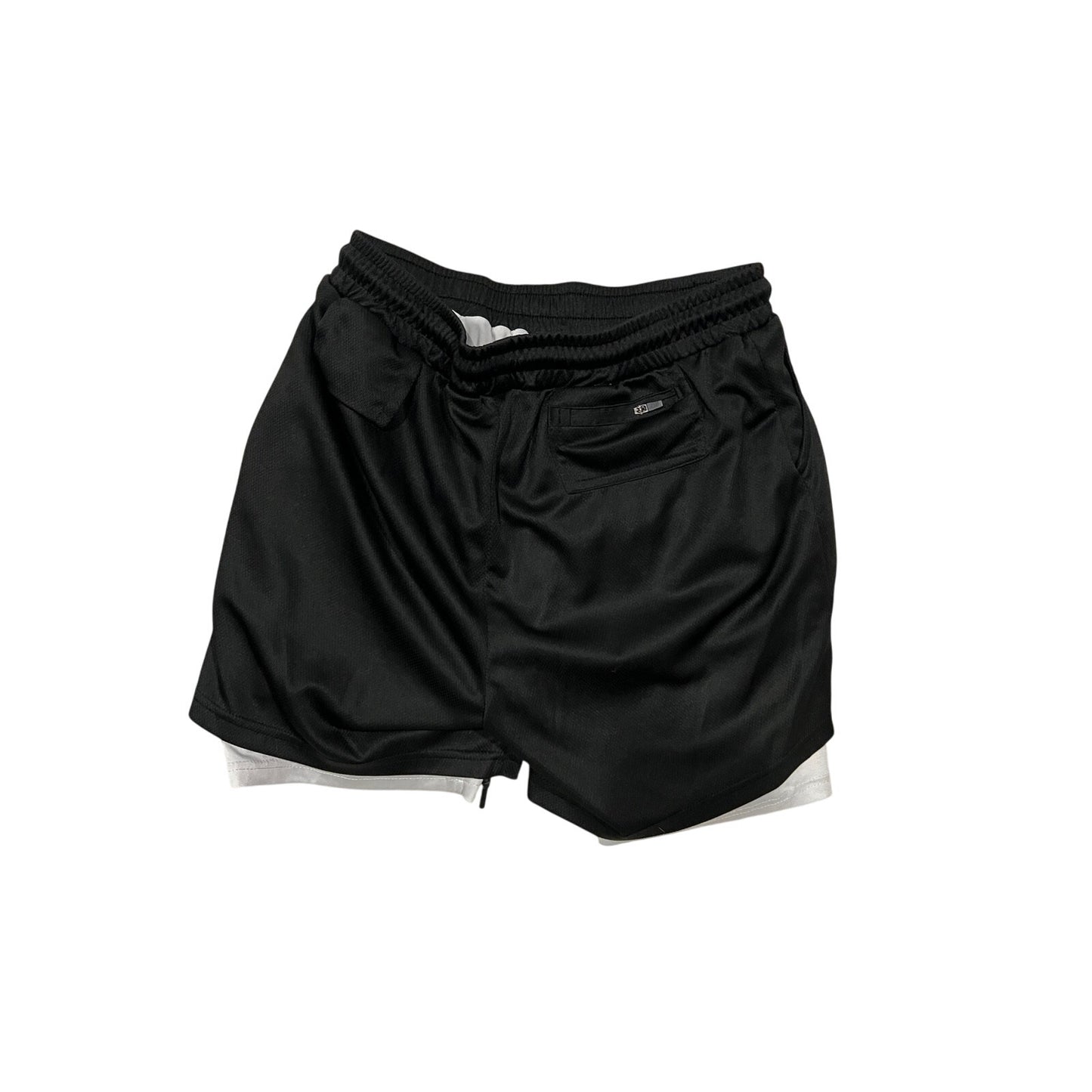 No Label Cross Athletic Shorts w Compression Mens Large