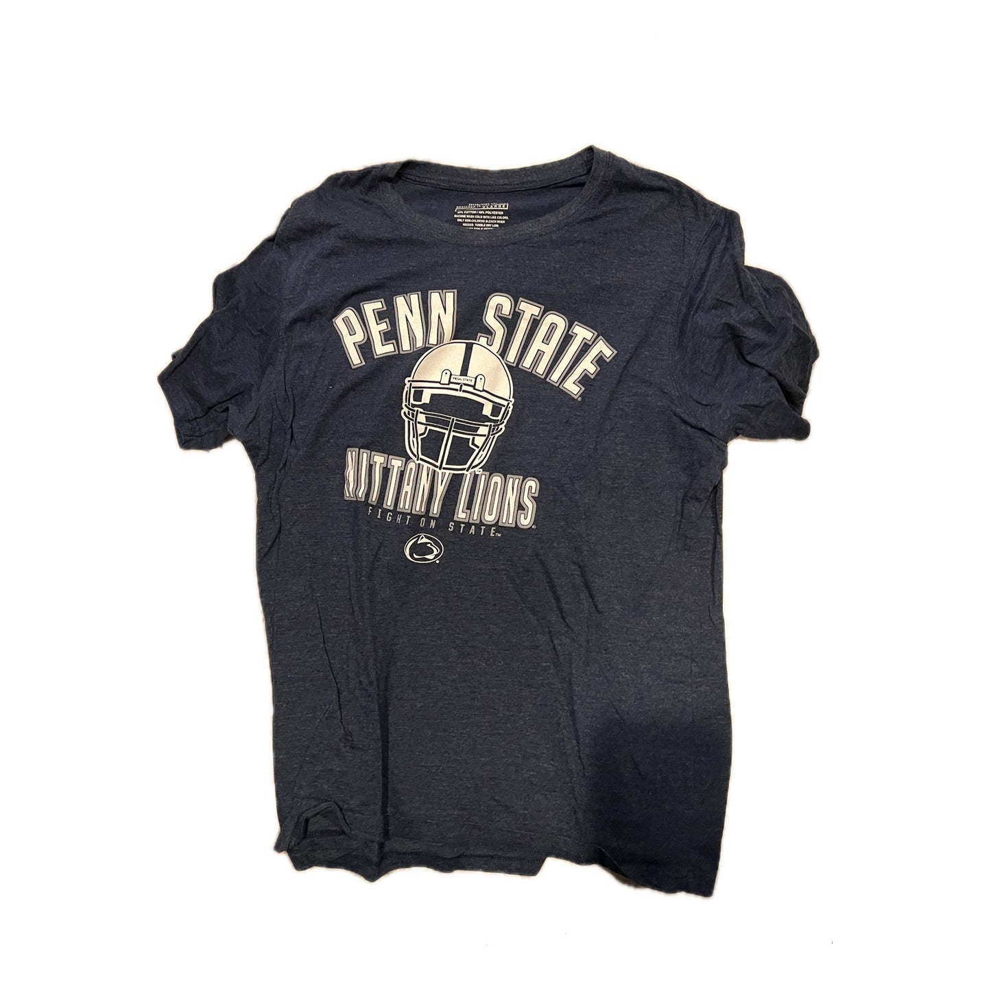 Penn State Nittany Lions Gray Blue T-Shirt Mens XL