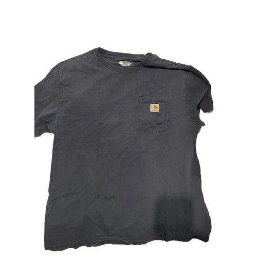 Carhartt Khaki Pocket Tee Loose Fit Mens Large
