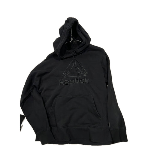 Reebok Black Pullover Hoodie Jacket Mens Med