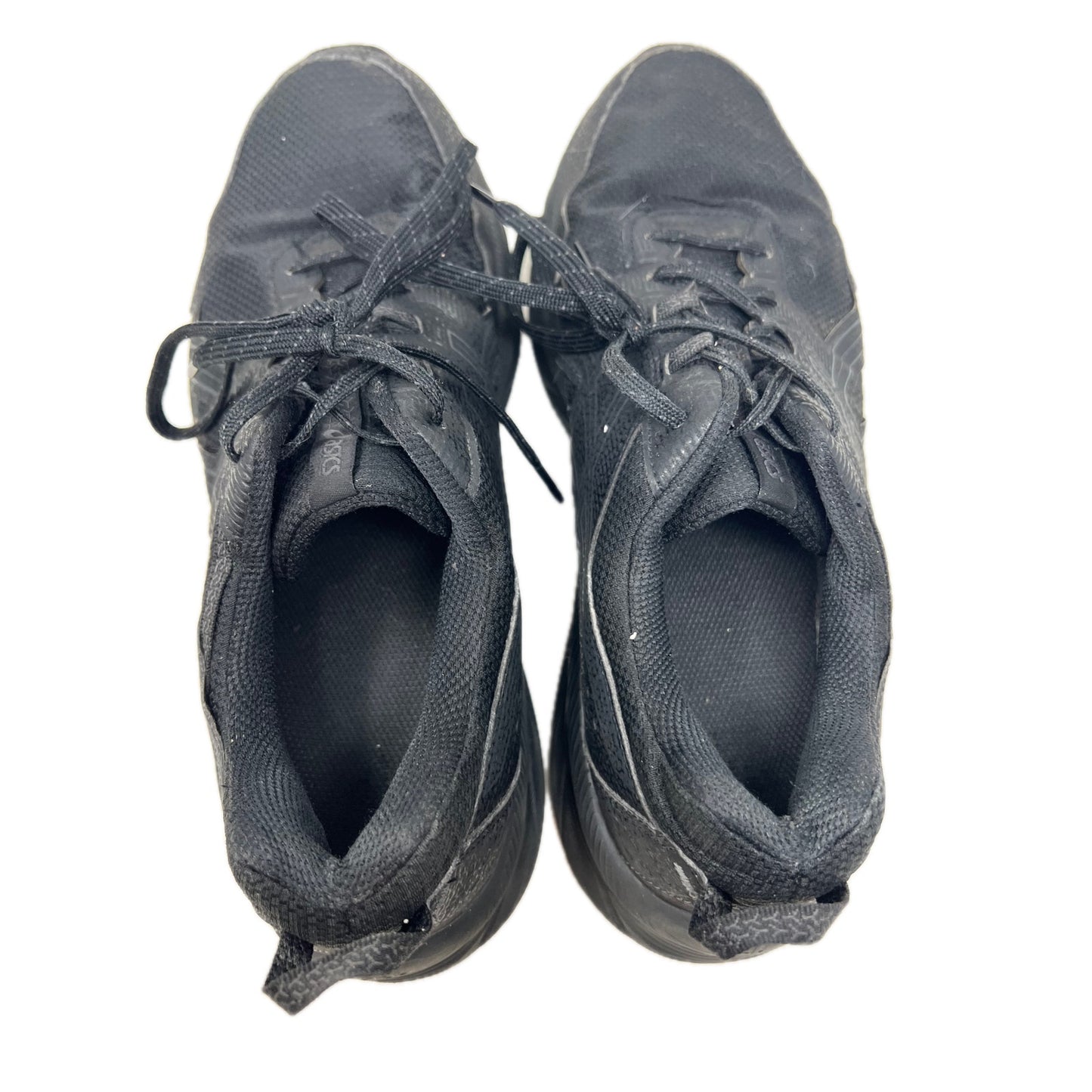 Asics Gel Excite 9 GS Black Hazard Green Shoes Mens 11