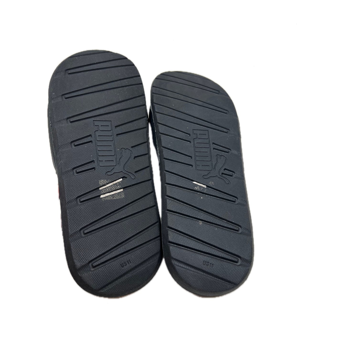 Puma Black Sandals Slides Mens Size 11