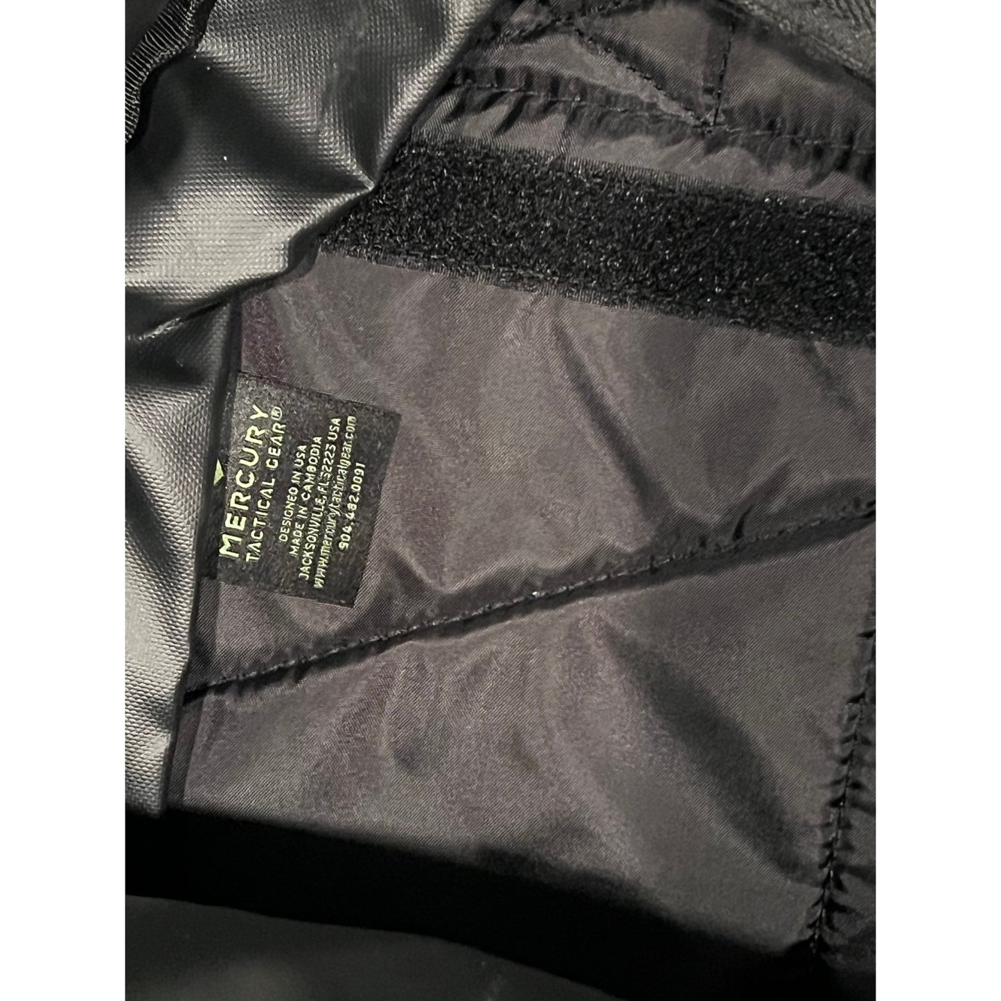 Mercury Black XL Tactical Backpack