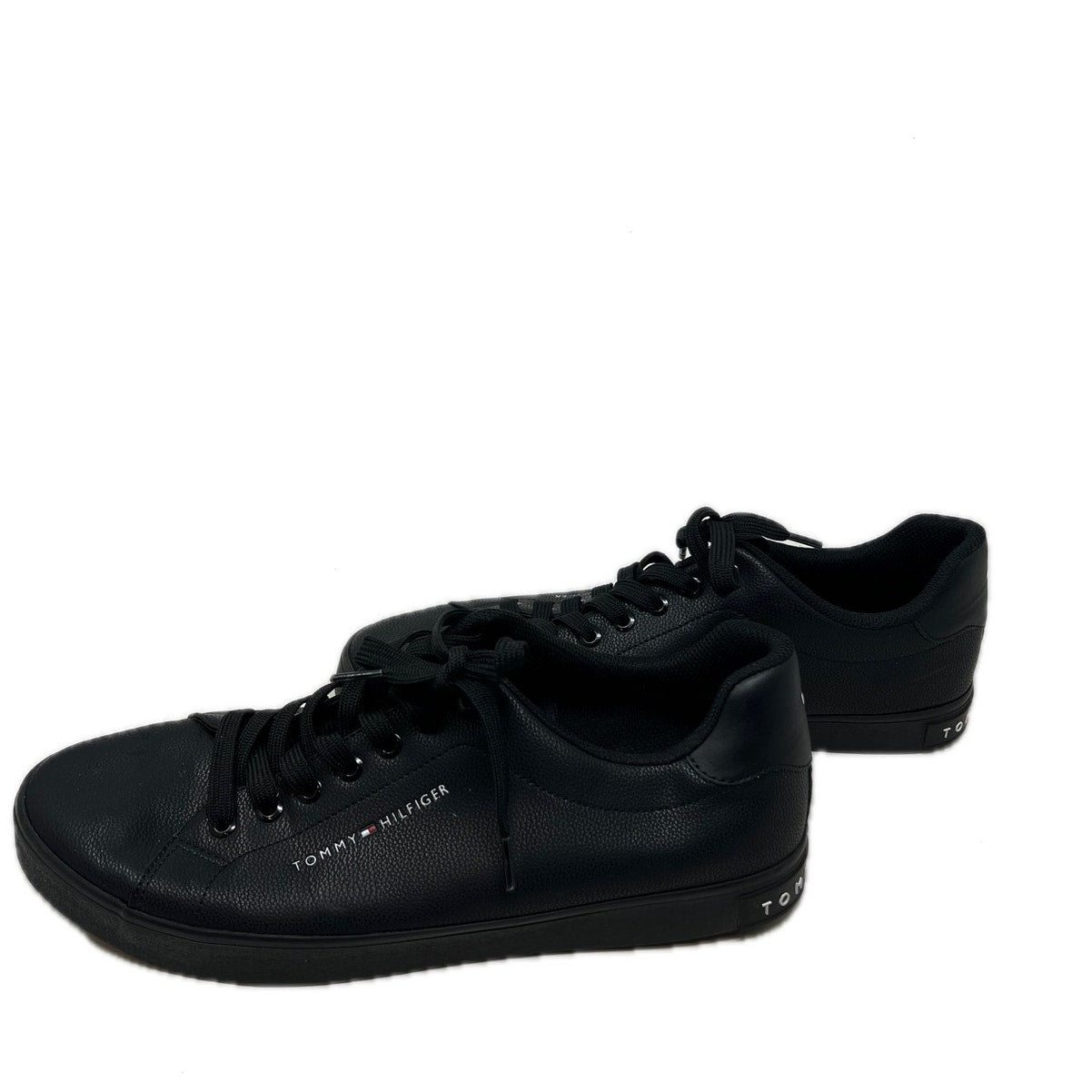 Tommy Hilfiger Rezmy Black Black Low Top Mens 11