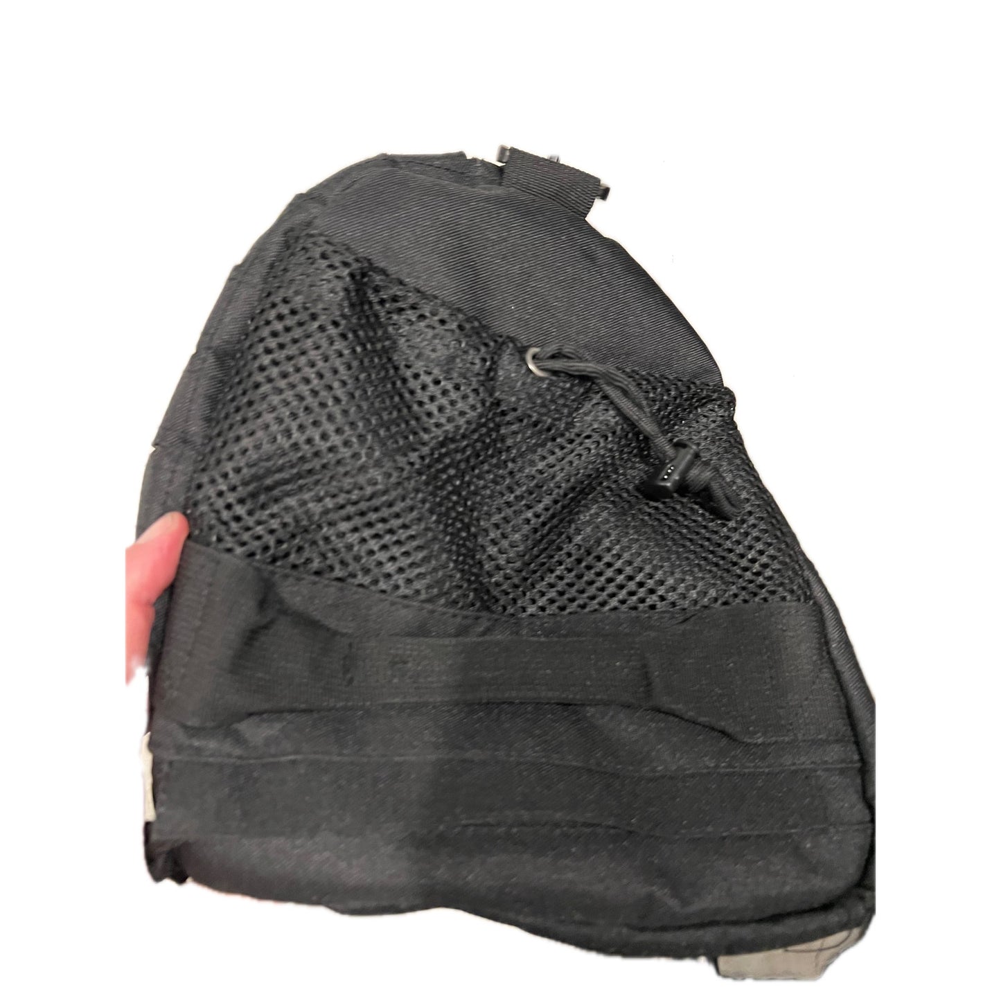 Sac de voyage tactique en toile noir XL 56x30x25 cm