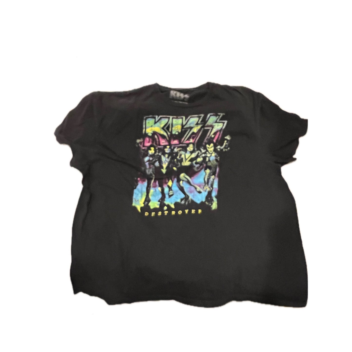 Kiss Rock Band T-Shirt Mens XXL