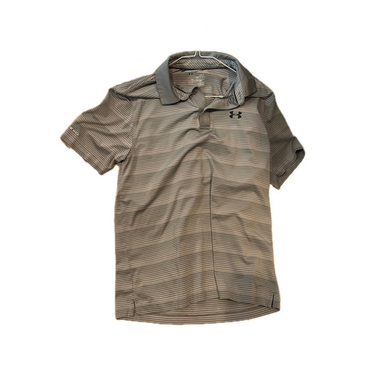 Under Armour Loose Golf Shirt Gray Mens M