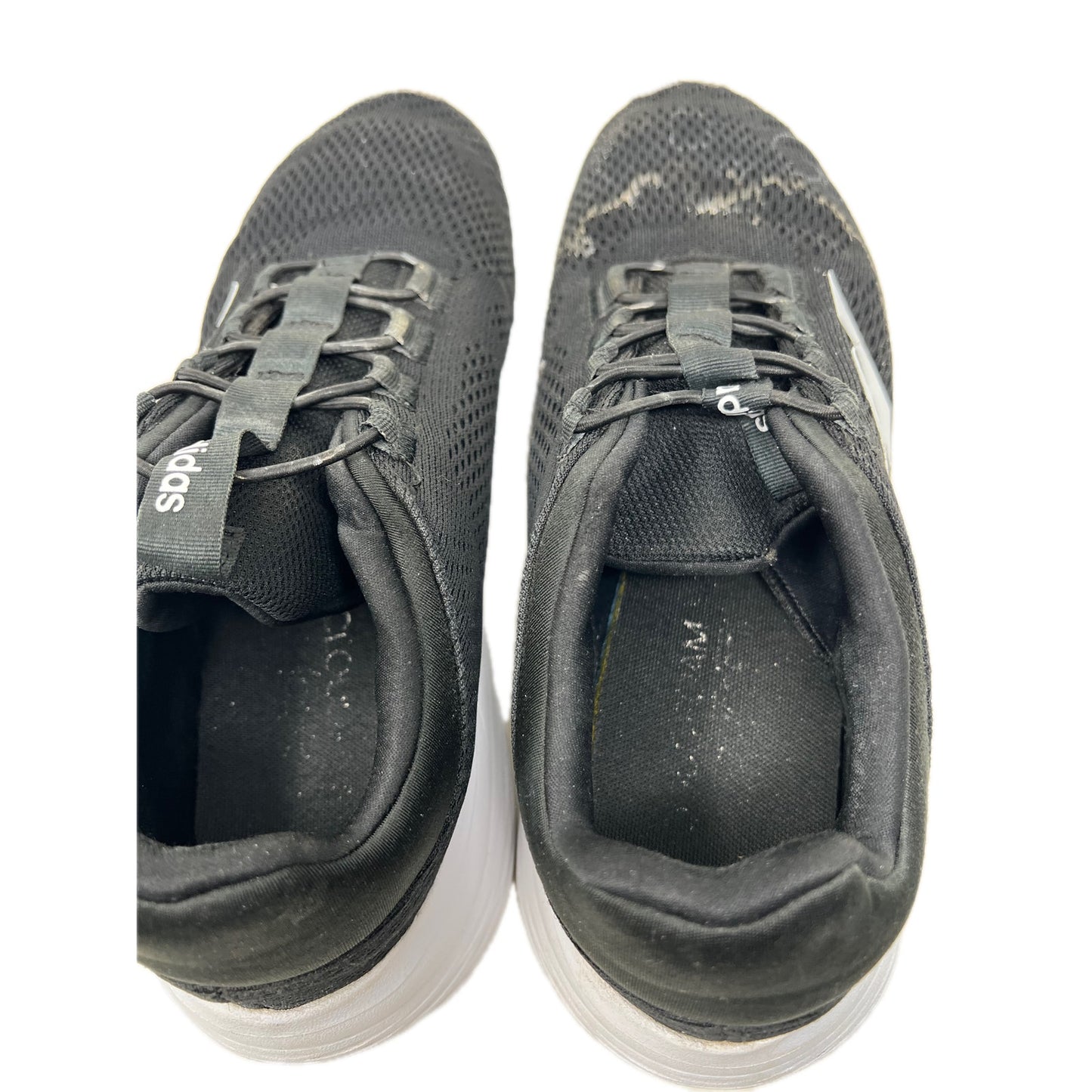 2024 Adidas Cloudfoam Comfy EL Black White Mens 10
