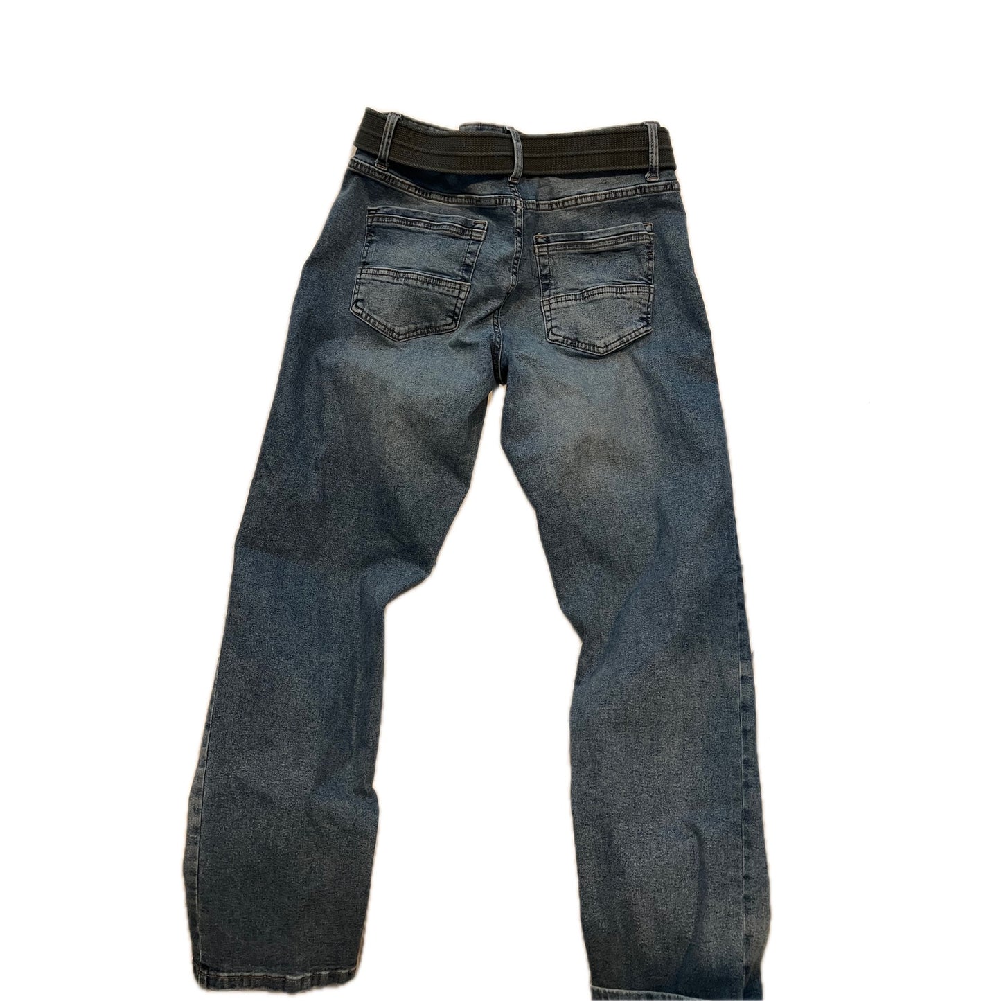 Kenneth Cole NYC Jean coupe athlétique Homme 32x30 avec ceinture
