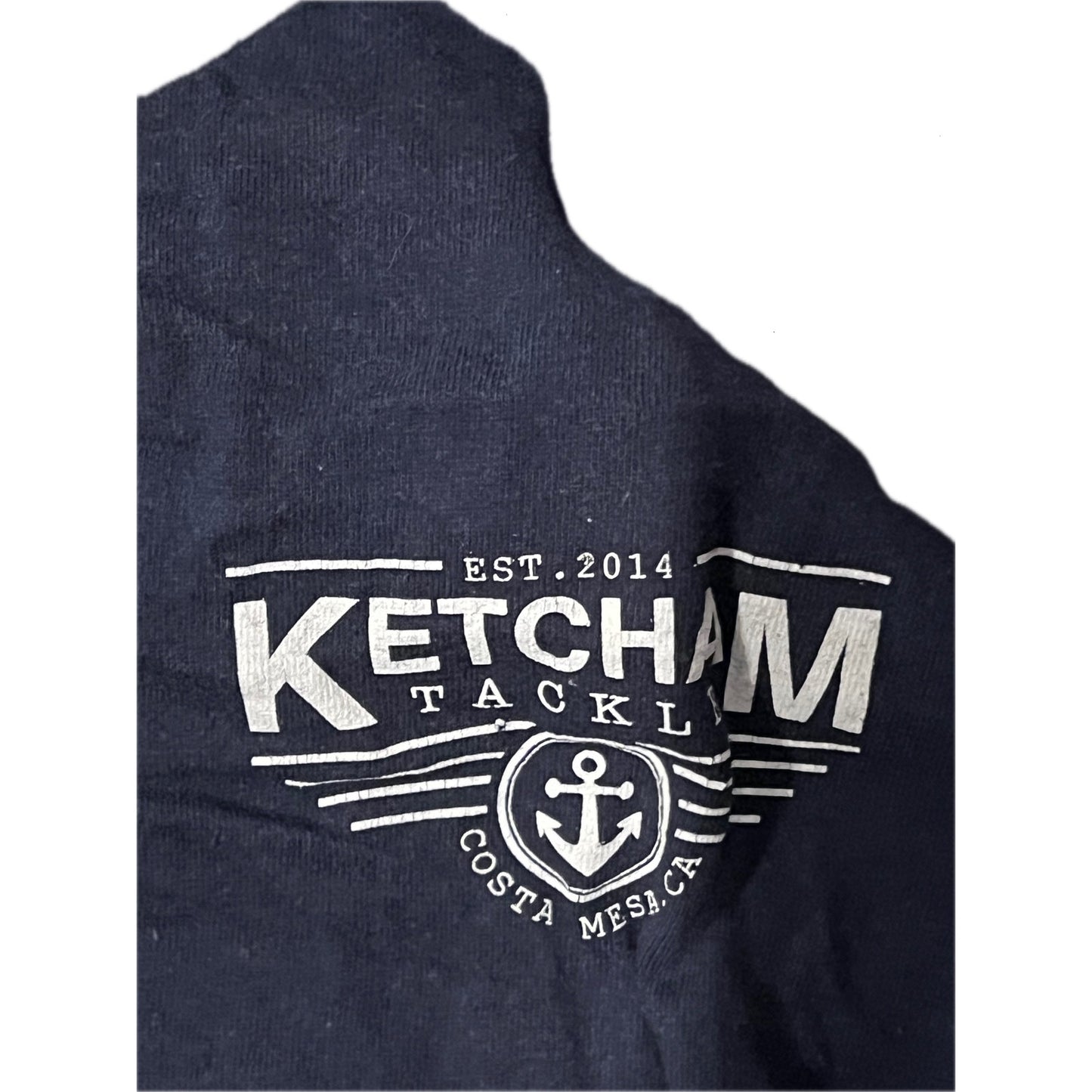 Katcham Bait and Tackle Camiseta de manga larga para hombre, talla L