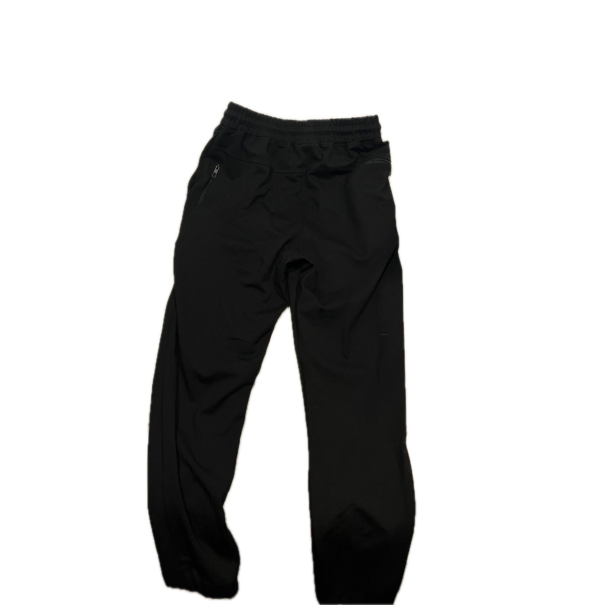 Ests 1987 Jogger+Cort Black Sweatpants Zip Pckt Mens Medium