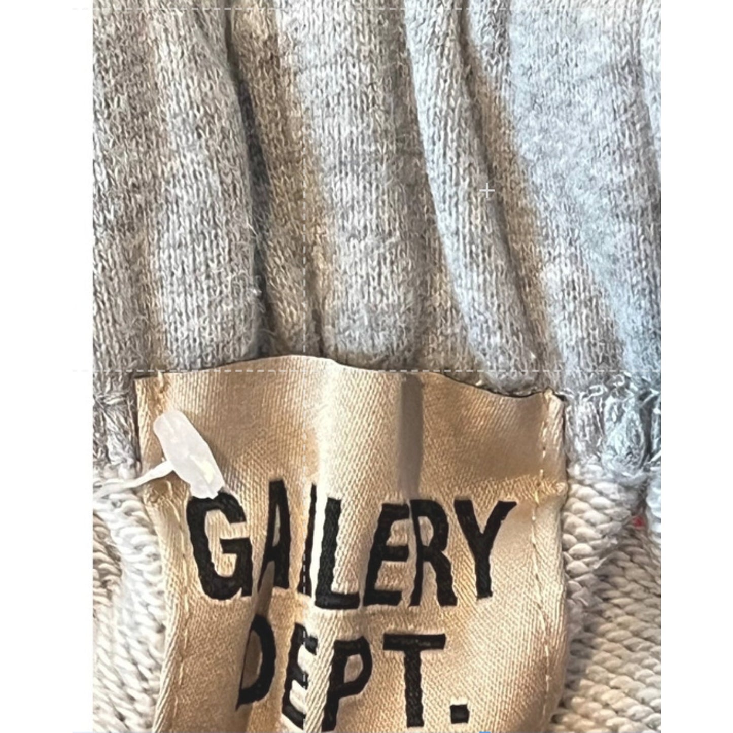 Gallery Dept Pantalones Deportivos Flare Pintados Grises Hombre M