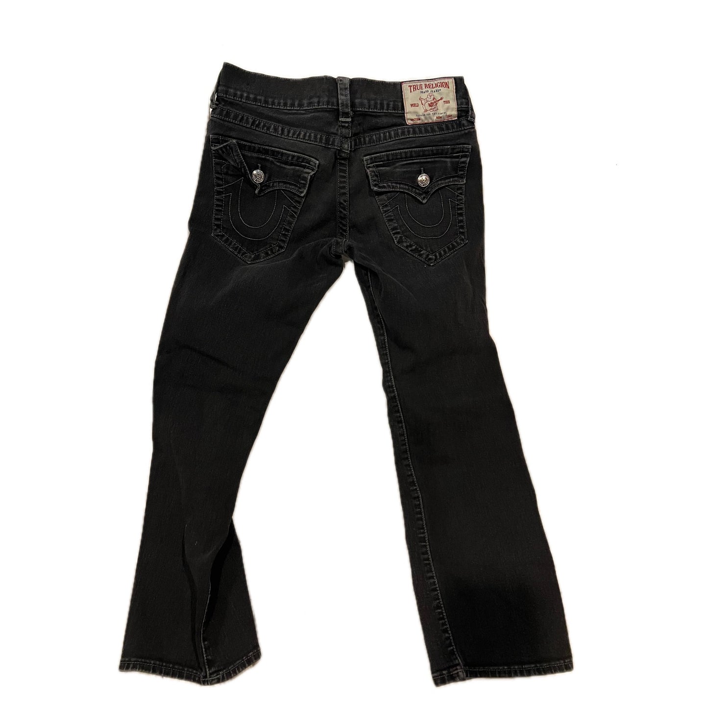 True Religion Relaxed Straight Ricky Jeans Mens 30x28