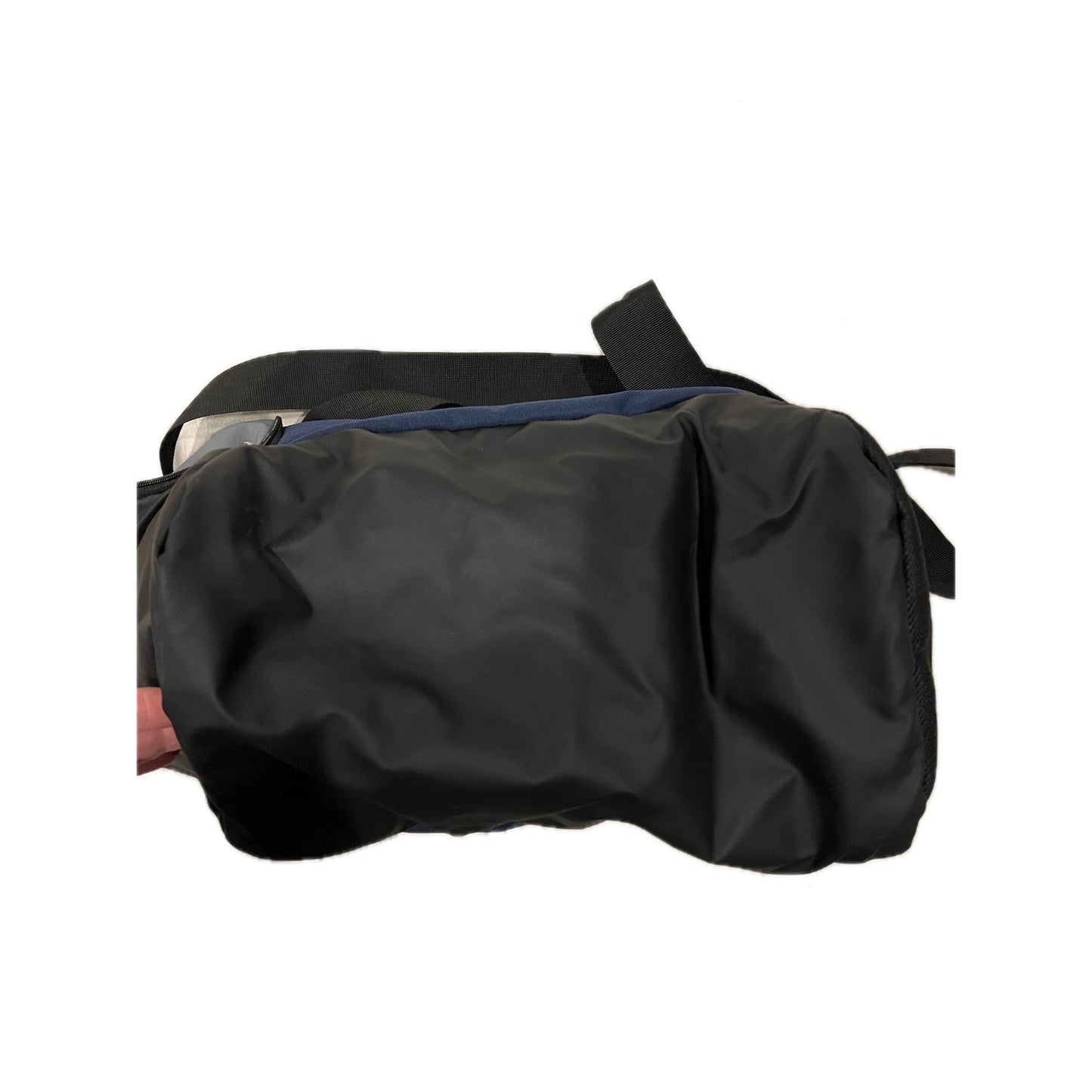 Nike Blue Black Gym Duffel Bag 12"x8"x6"