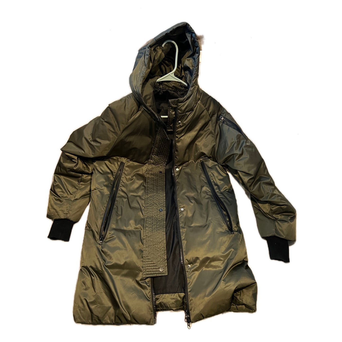 Doudoune Parka Flowsion Noir Or Vert Femme Taille L