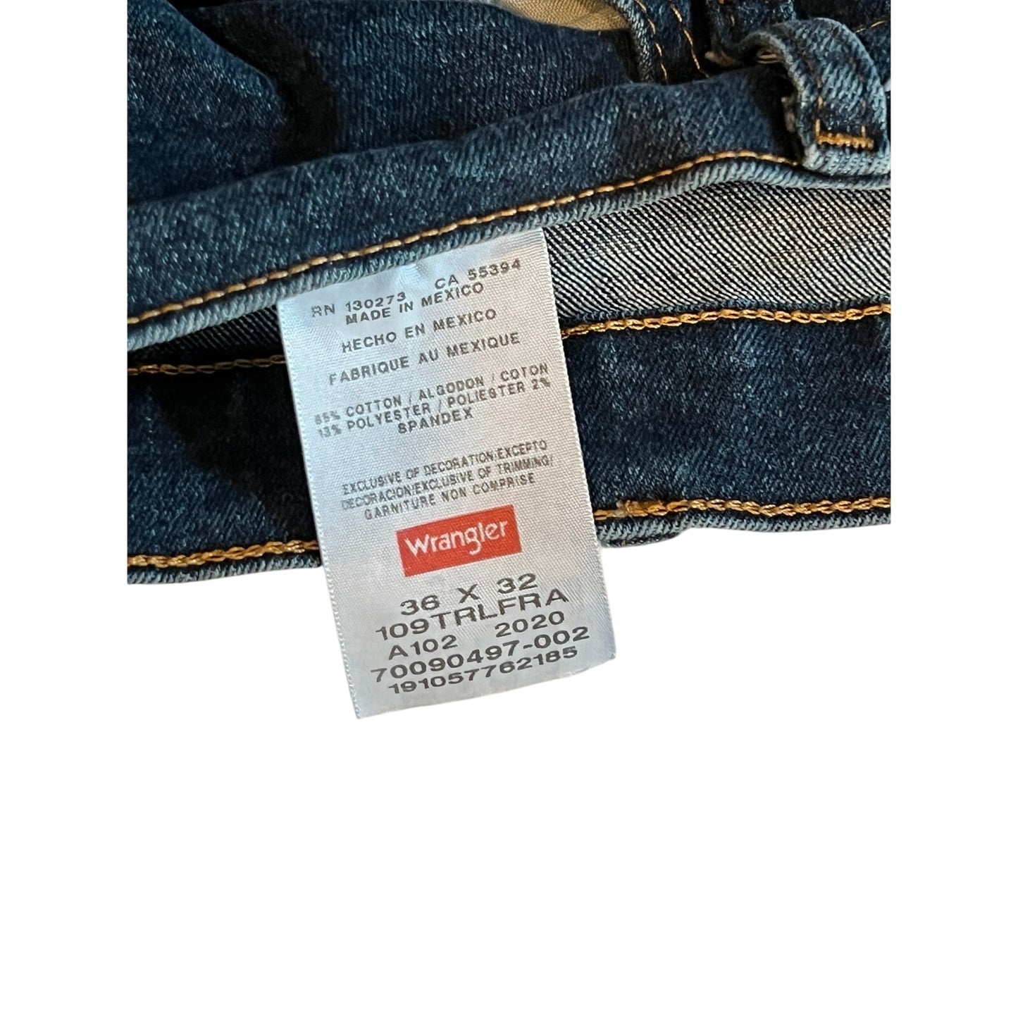 Wrangler Relaxed Fit Jeans 36x32