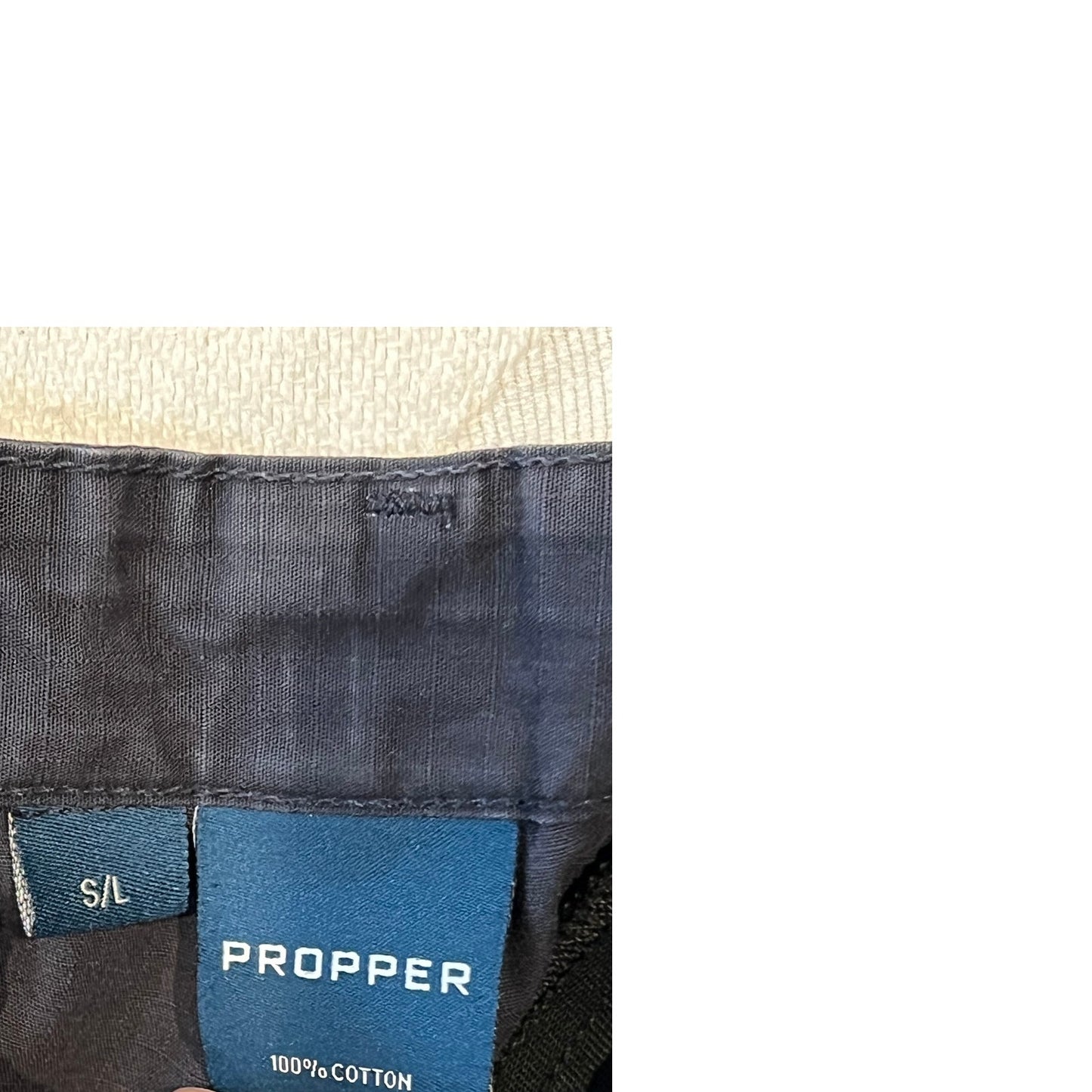 Pantalon cargo noir Propper pour homme, taille S (30x30)