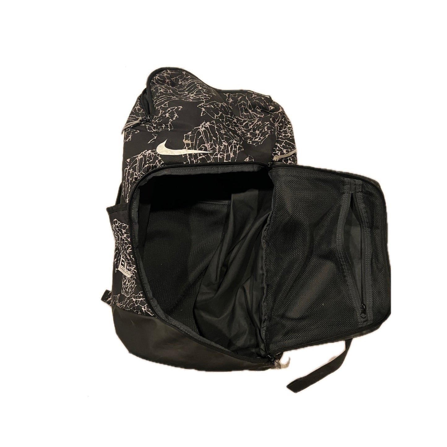Nike Elite Pro Hoops Basketball Backpack Bag Black White