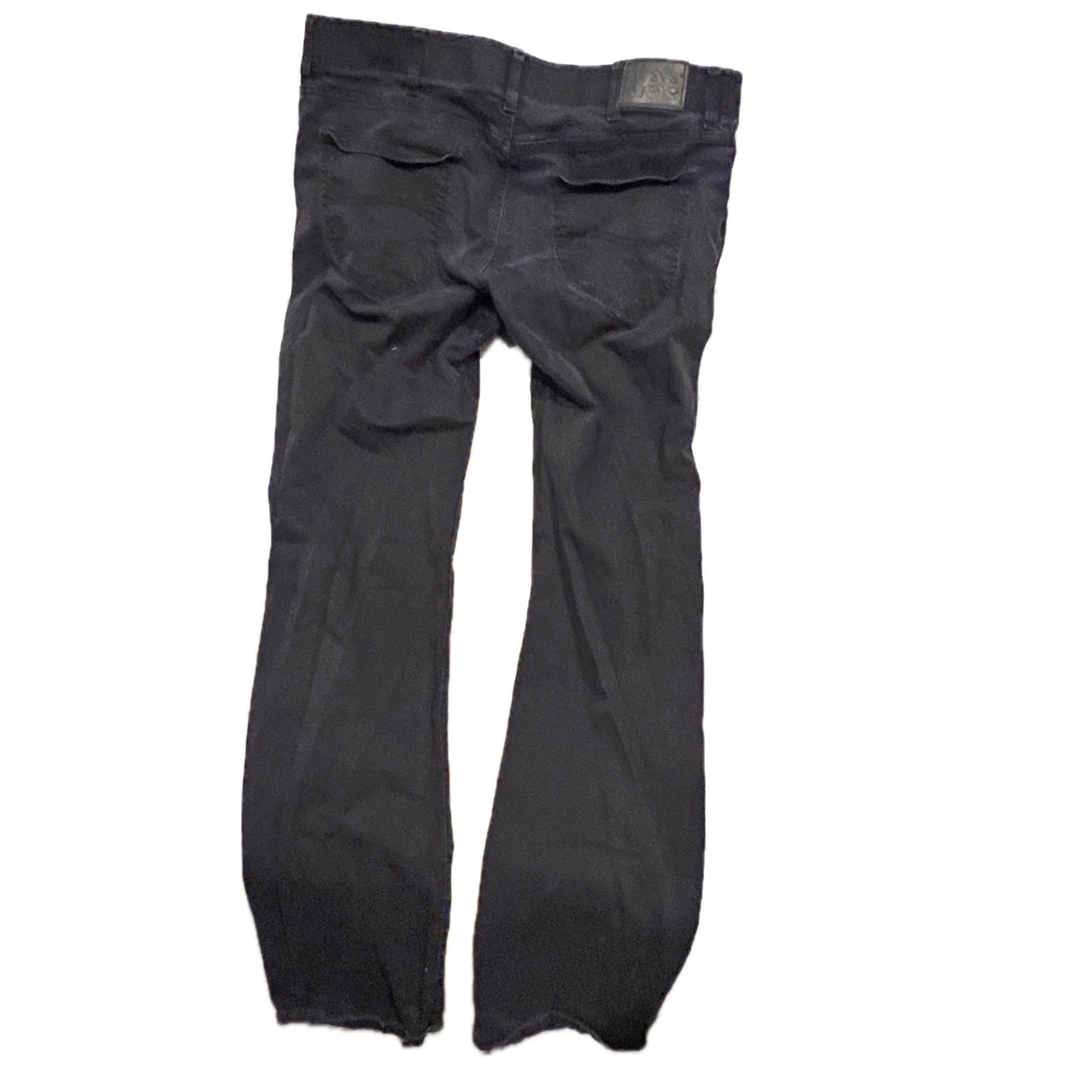 Lee Slim Straight Fit Leg Black Jeans 36x34