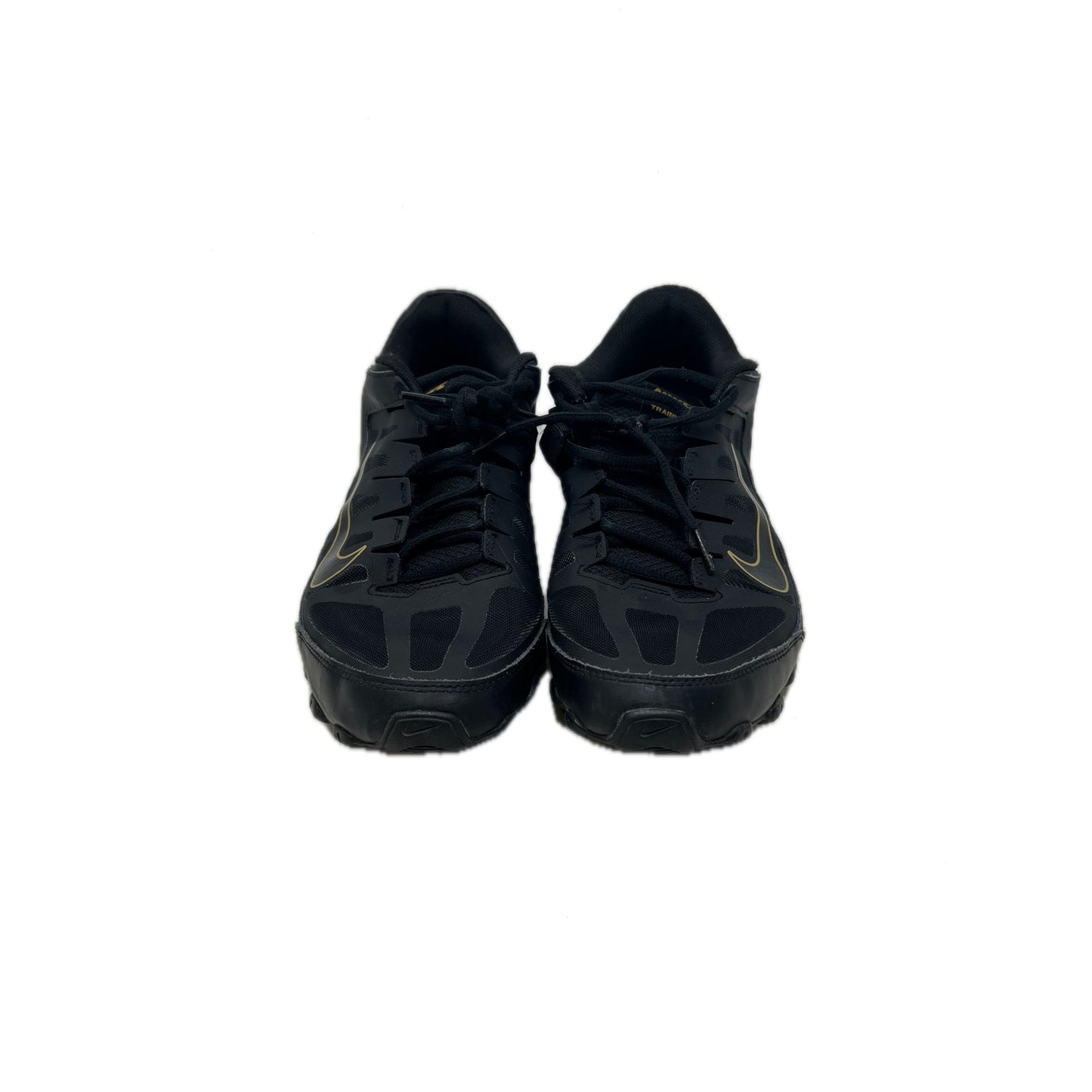 Nike Reax 8 TR Black Metallic Gold Mens 11