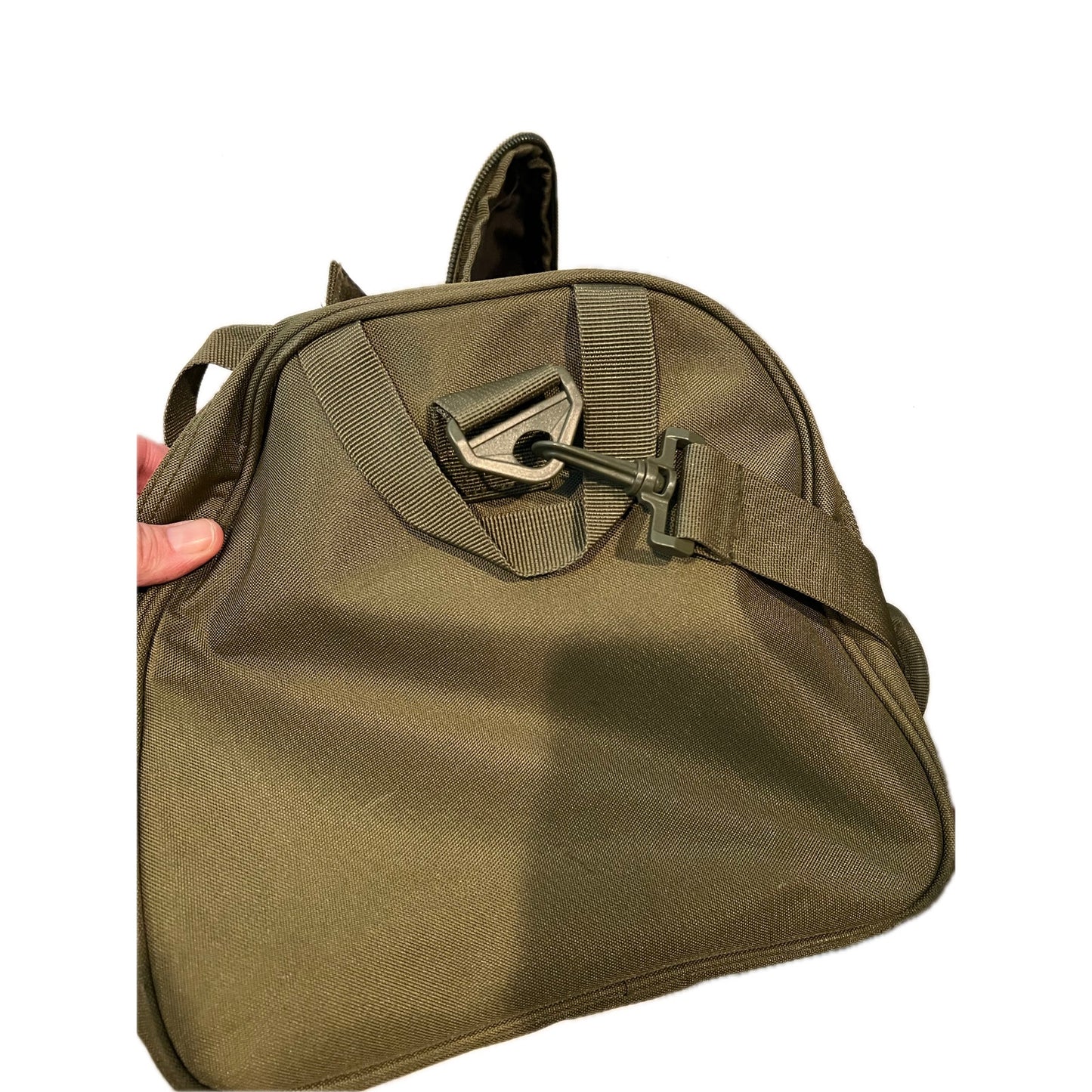 Heavy Canvas Tactical Drab Green 31L Duffel 22"x12"x10"