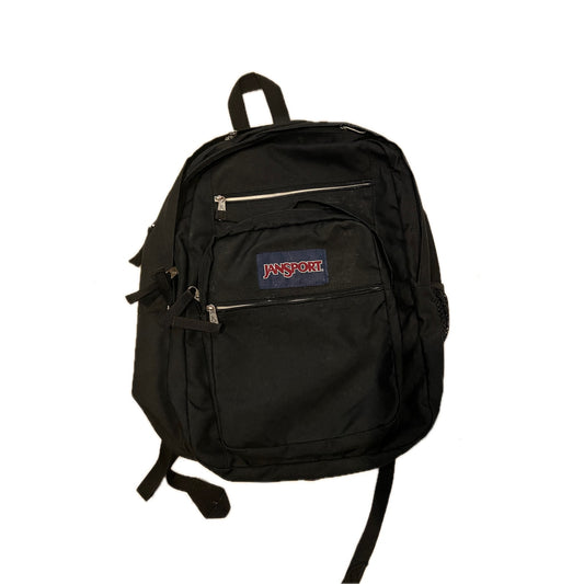 Mochila JanSport Big Student de 3 Secciones Negra