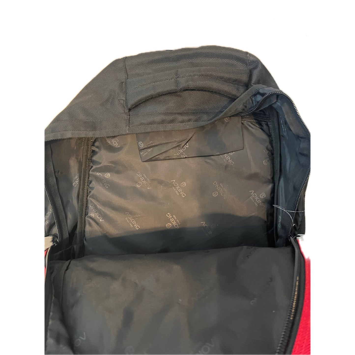 Sac à dos de randonnée Aoking rouge et noir 50L
