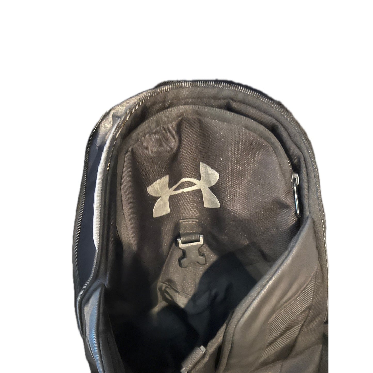 Under Armour Hustle Pro Black Gray Backpack