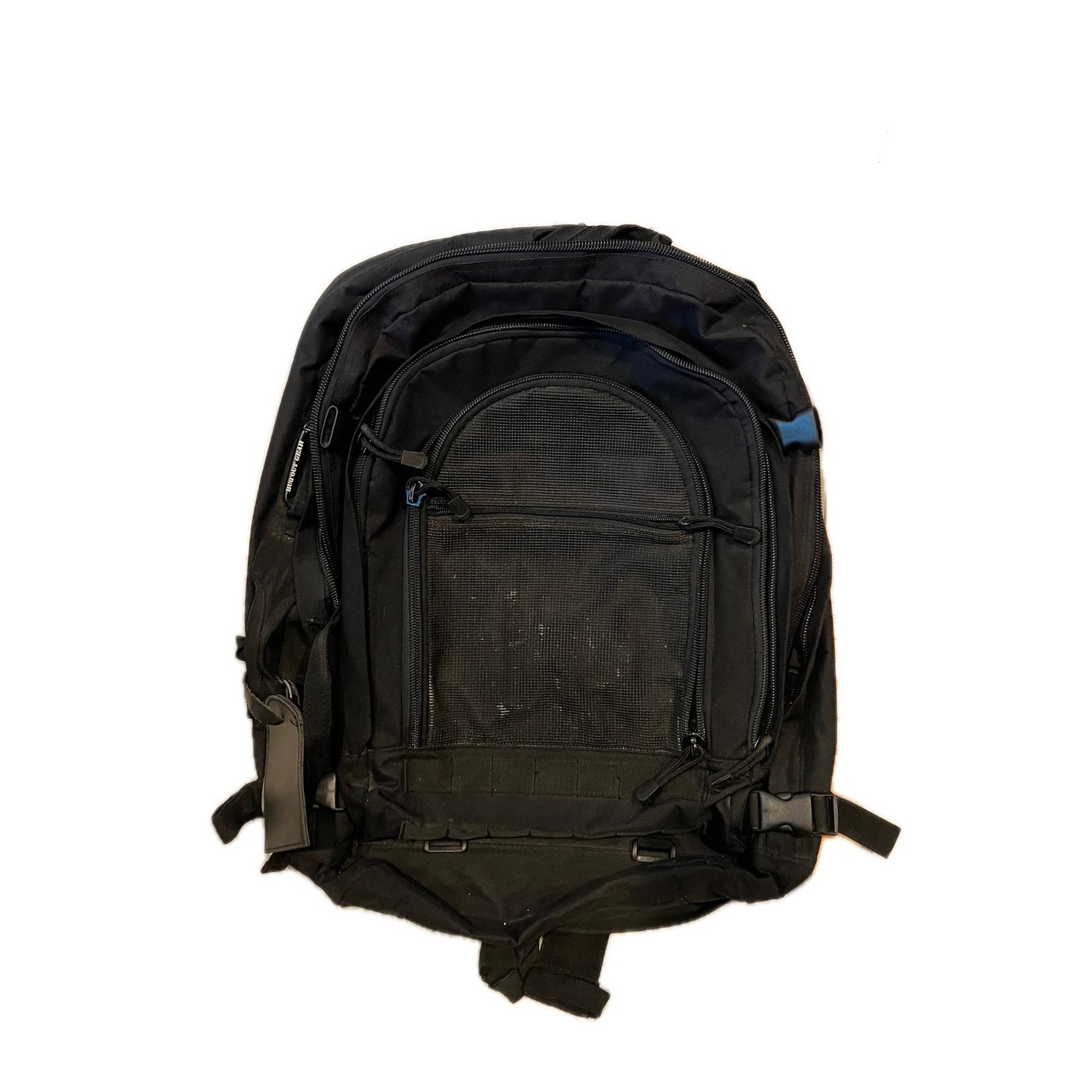 Bugout Gear Canvas Black Tactical Heavy Duty Backpack XXL