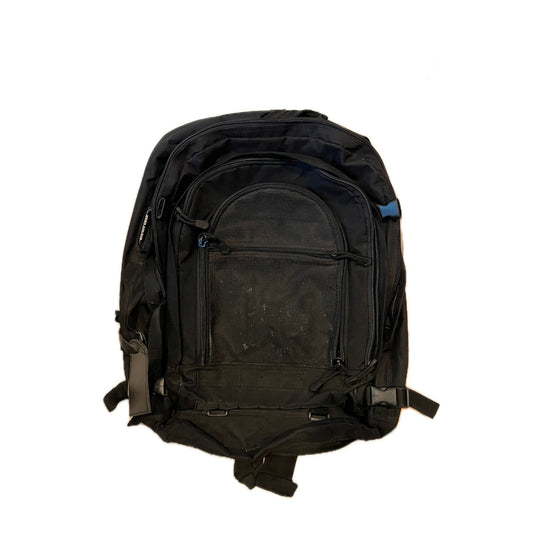 Bugout Gear Canvas Black Tactical Heavy Duty Backpack XXL