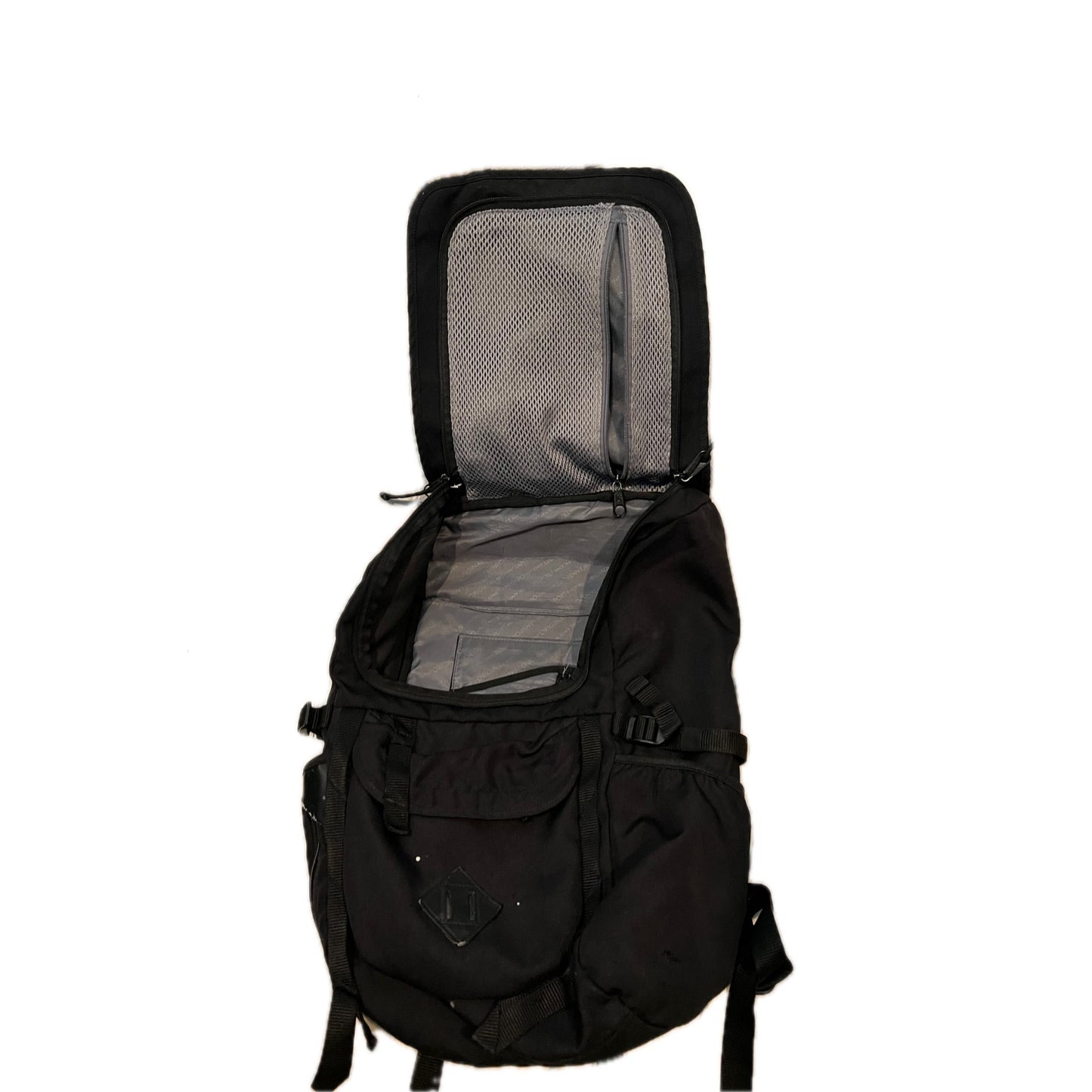 JanSport Hatchet Black Top Loading Backpack