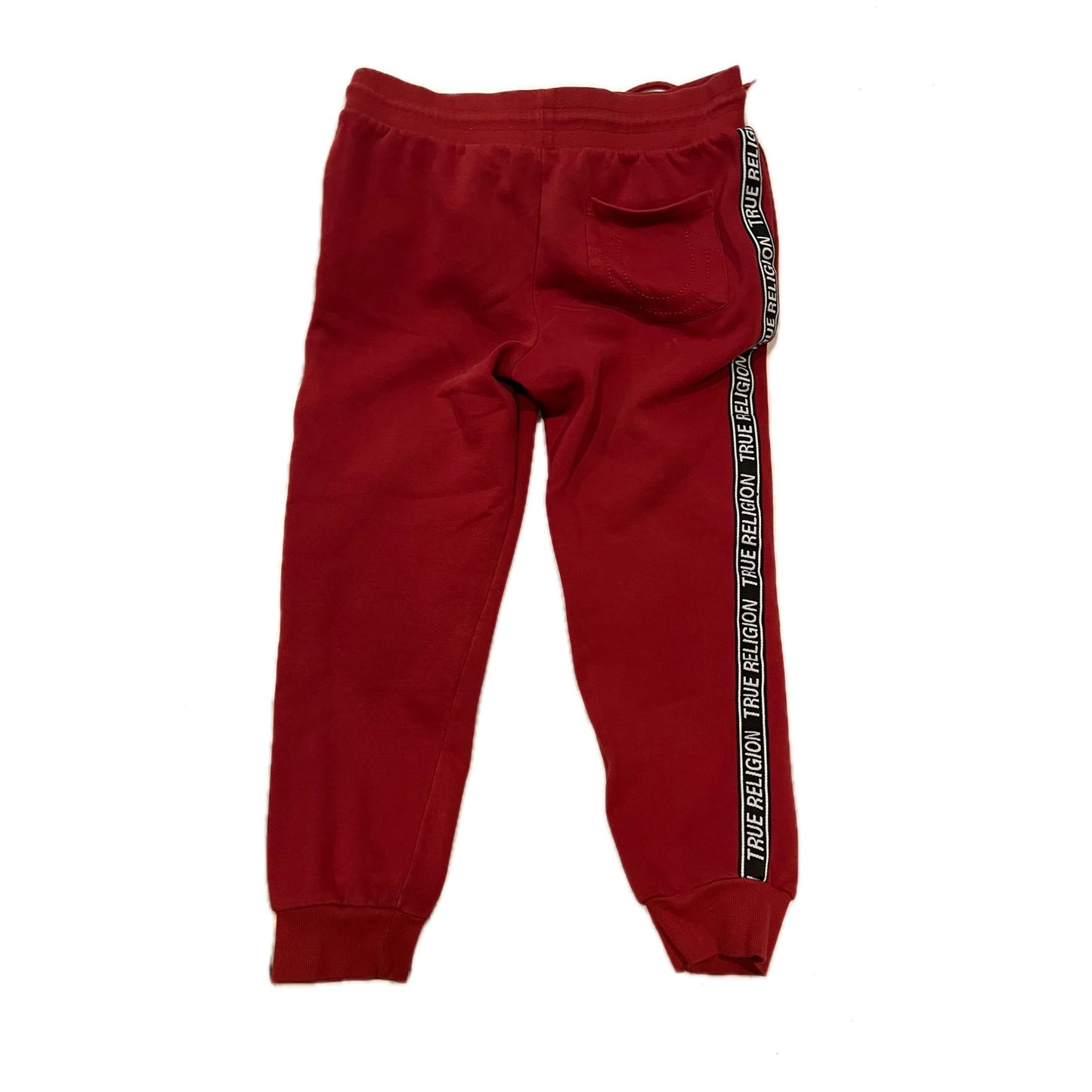 True Religion Brand Jeans Red Jogger Sweatpants - Size M/M