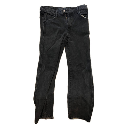 Rustler Black Straight Leg Jeans, Men's 34x34