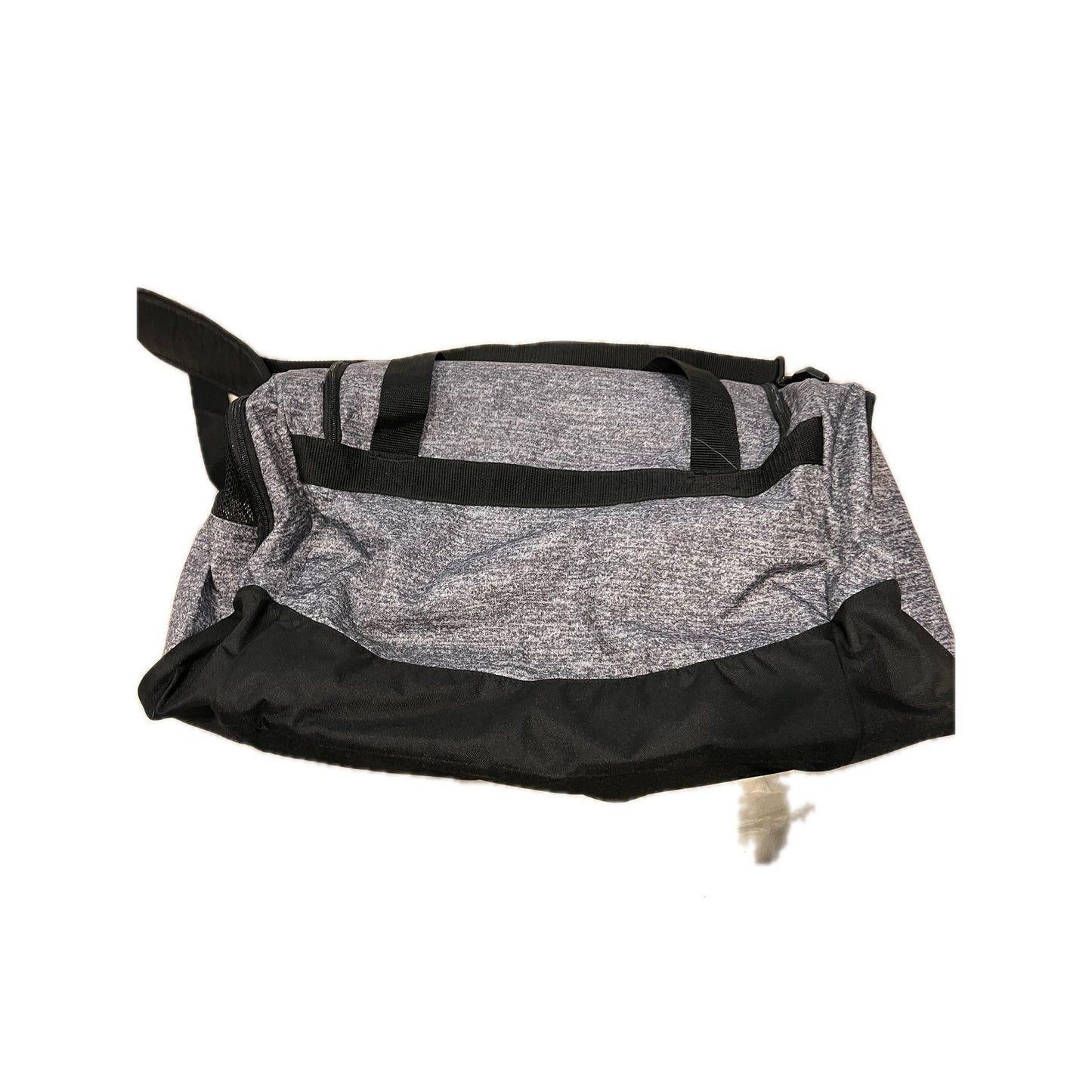 Bolsa de Lona Mediana Adidas Defender 20"x12"x10" Negra y Gris