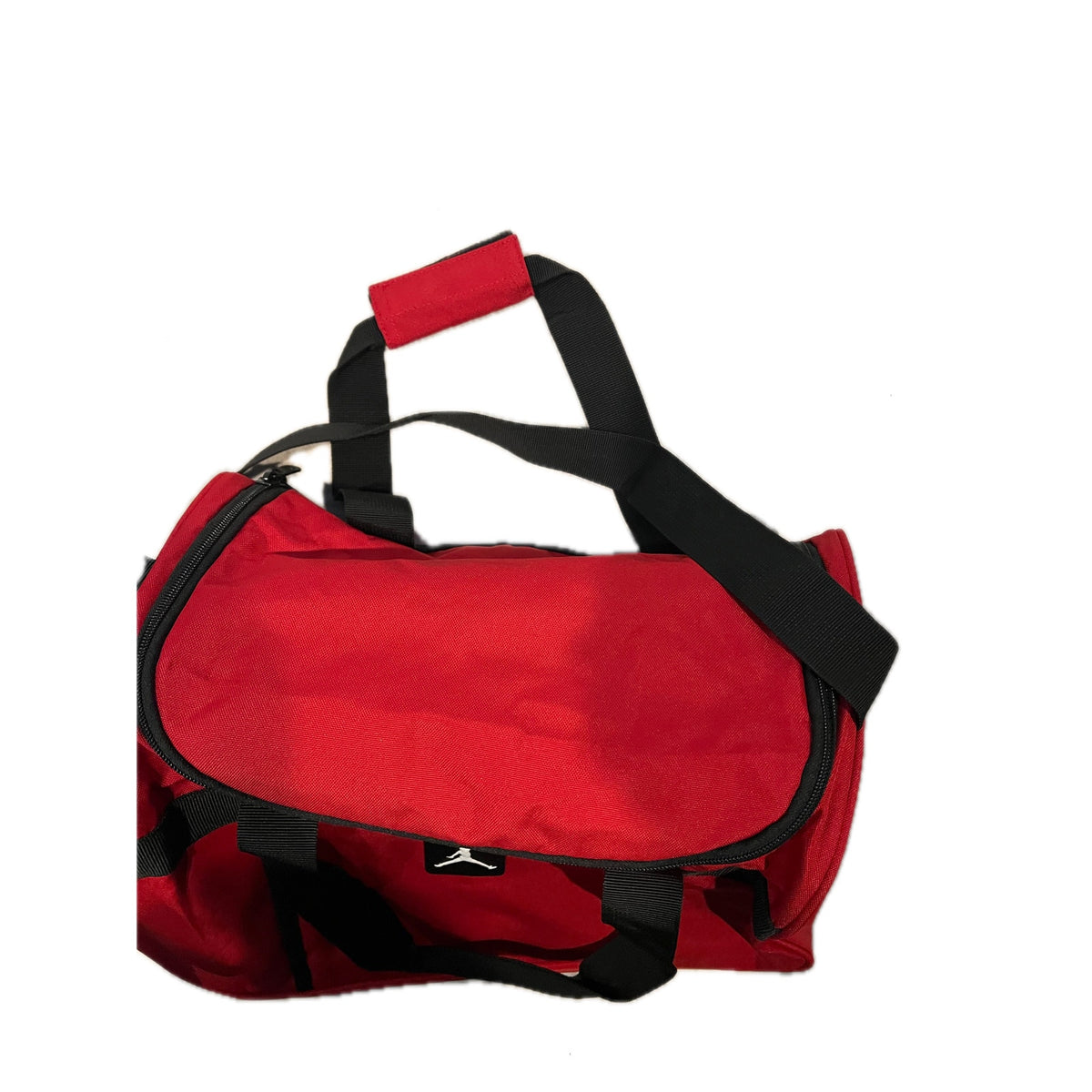 Nike Air Jordan Red Duffel Bag 16"x10"x8"