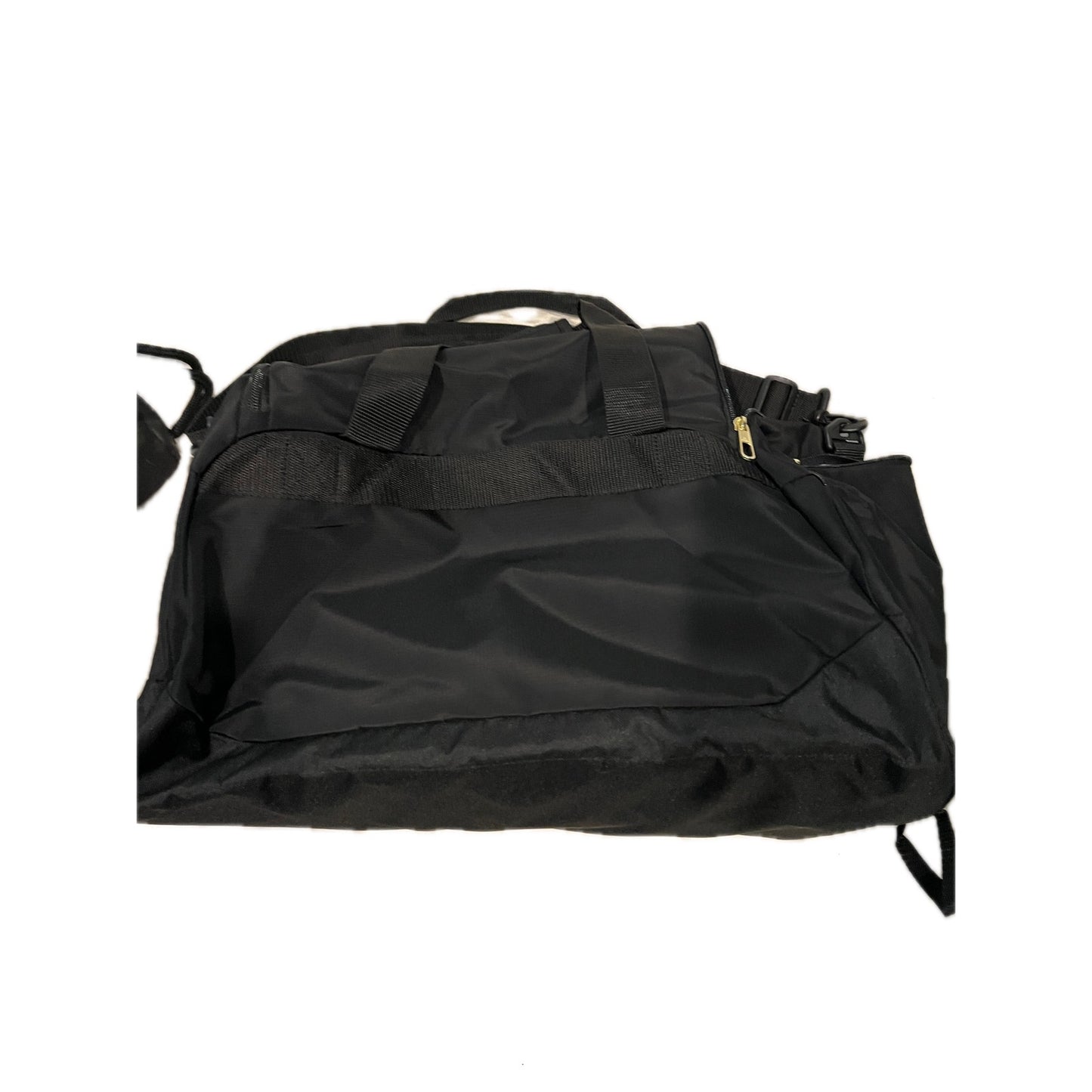 Adidas Defender Medium 20"x12"x10" White Black Duffel Bag