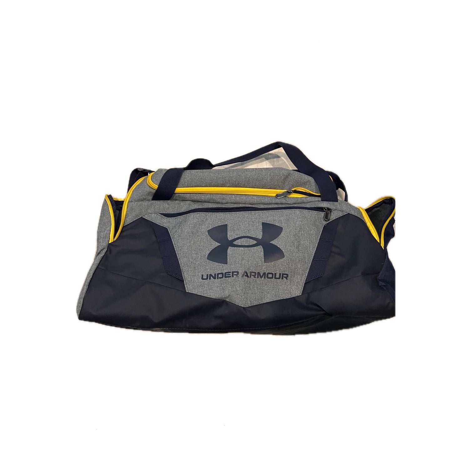 Under Armour Undeniable 18"x9"x9" Gray Black Duffel Gym Bag