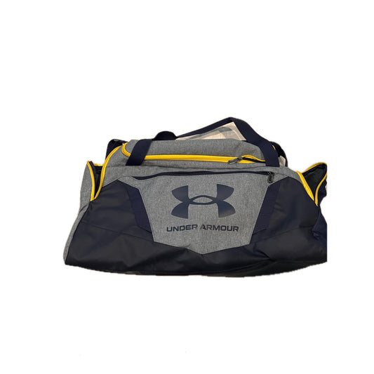 Under Armour Undeniable 18"x9"x9" Gray Black Duffel Gym Bag
