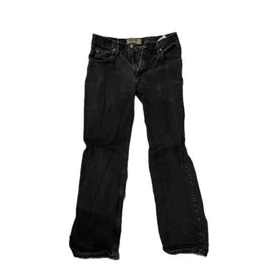 Wrangler authentics Jean droit Noir Homme 32x32