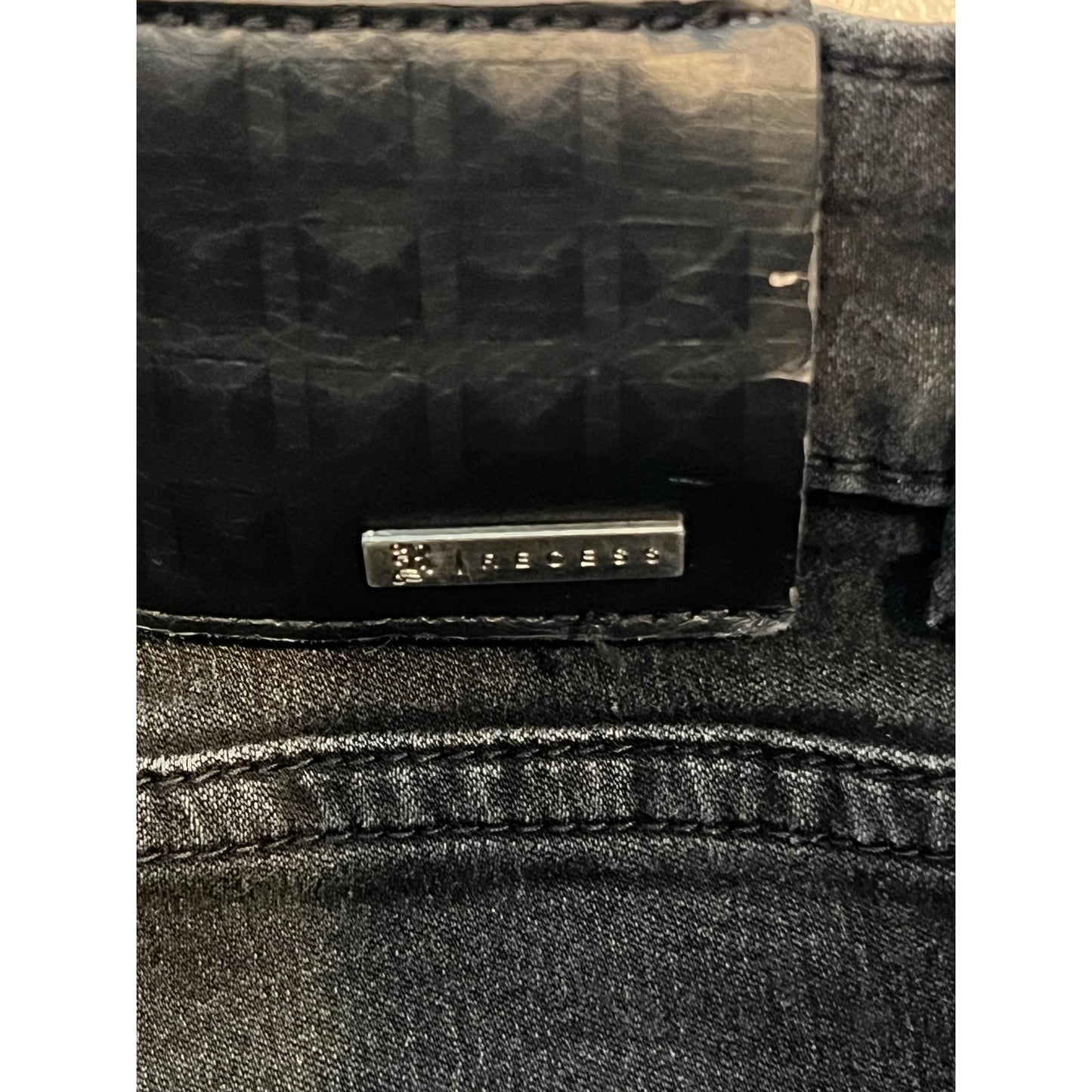 Jean noir Slim Tapered Recess Denim Collection 36x32