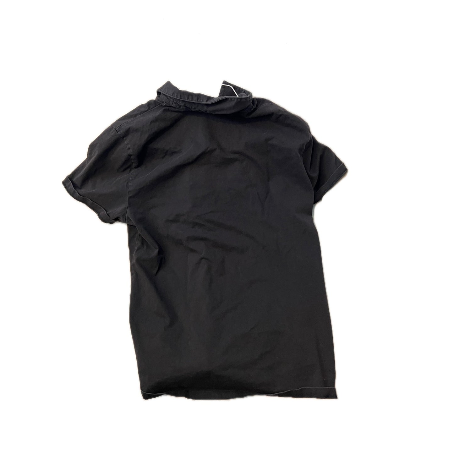 Structure Polo noir coupe ajustée Femme XL